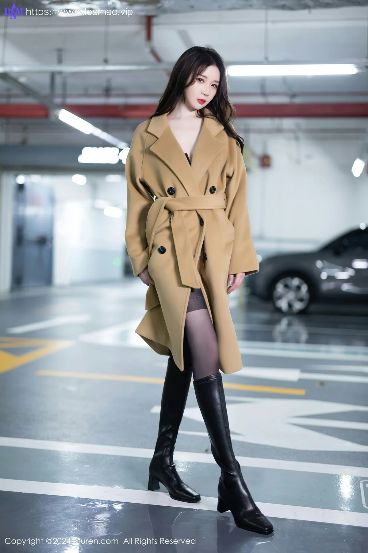 XiuRen 秀人 No.8414 王心悦 蓝色OL服饰性感写真11 - 3