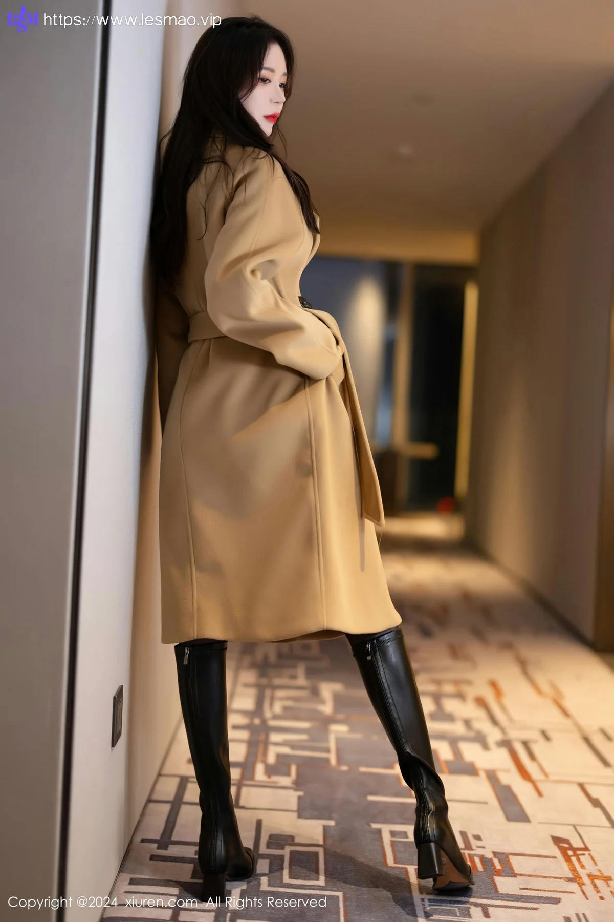XiuRen 秀人 No.8414 王心悦 蓝色OL服饰性感写真11 - 8