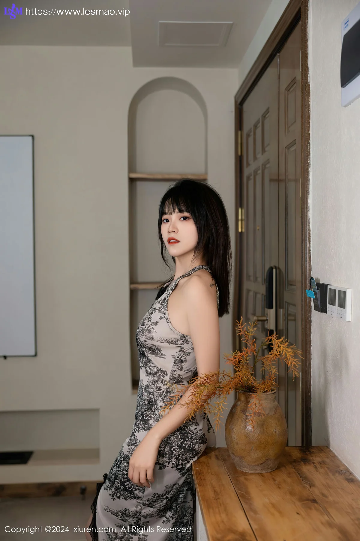XiuRen 秀人 No.8434 唐安诺 连衣短裙性感写真 - 6