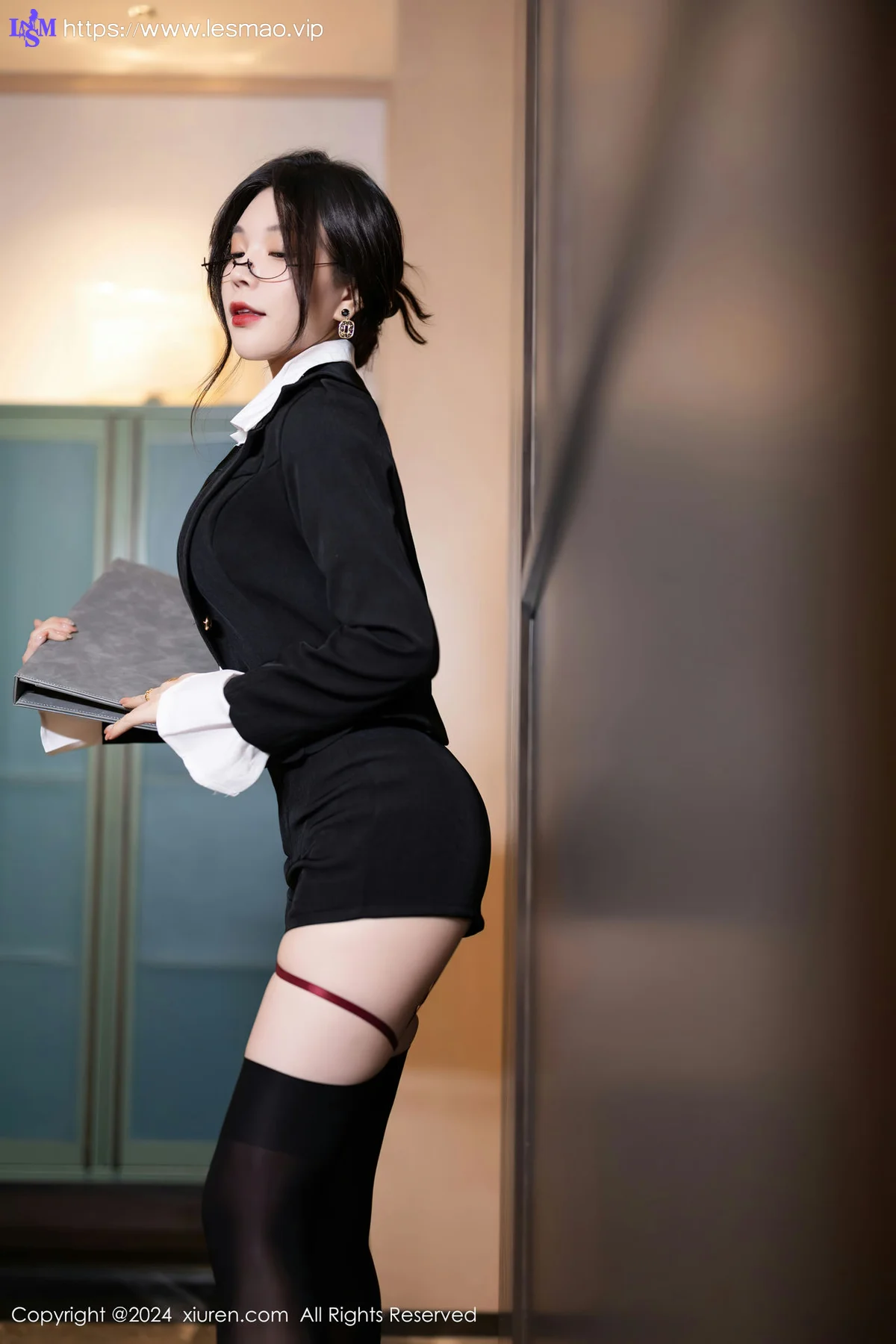 XiuRen 秀人 No.8440 徐莉芝Booty 蕾丝情趣内衣性感写真3 - 3