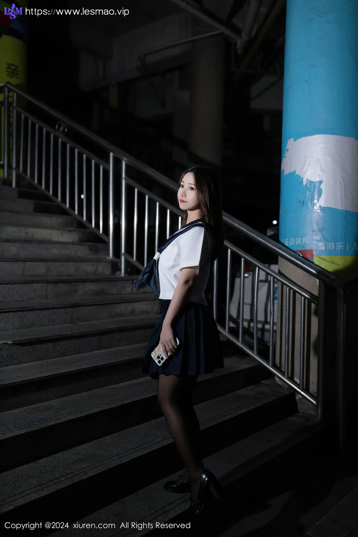 XiuRen 秀人 No.8443 杏子Yada 天台捆绑主题拍摄性感写真 - 5