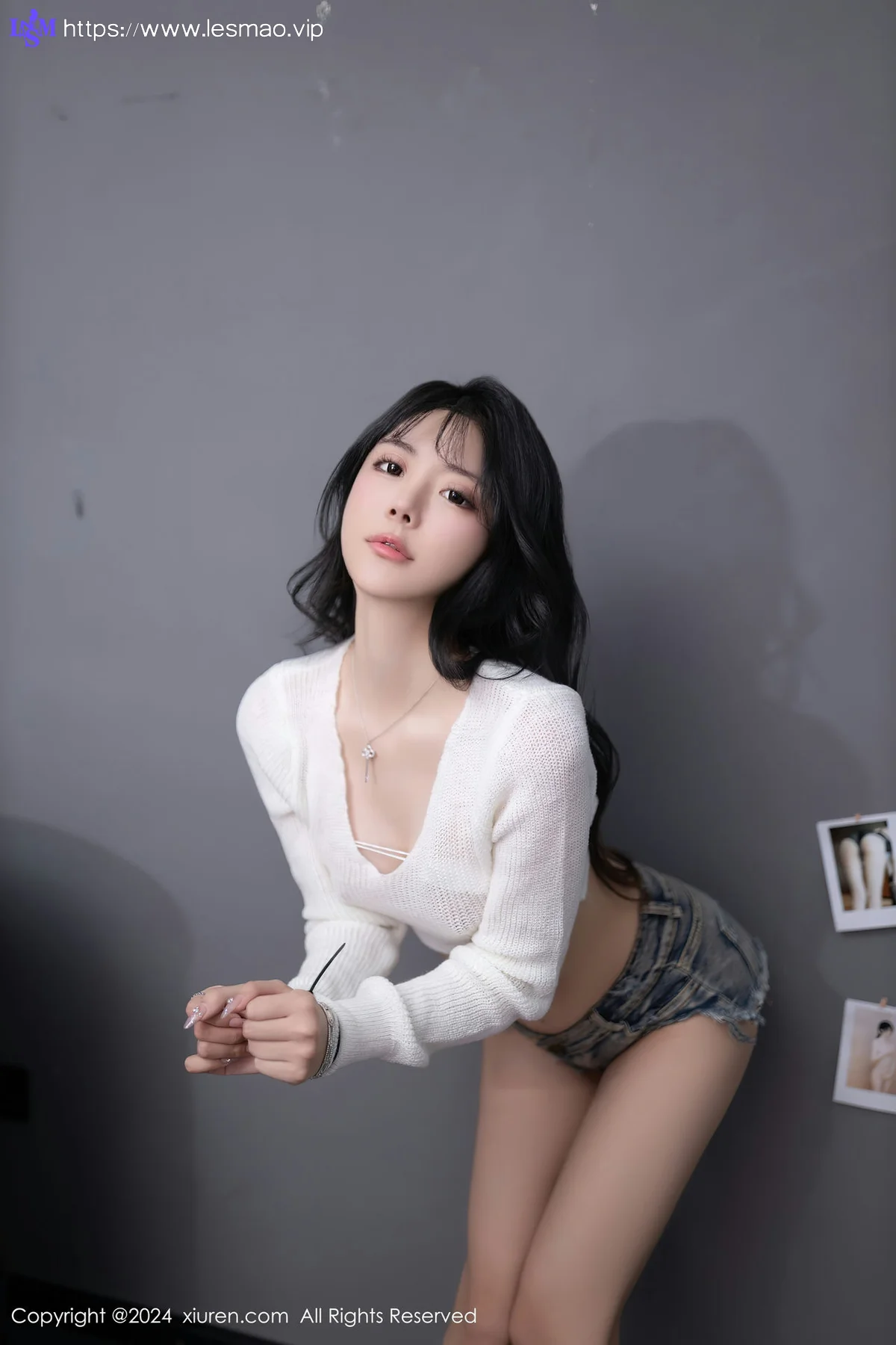 XiuRen 秀人 No.8458 幼幼 牛仔短裤性感写真1 - 10