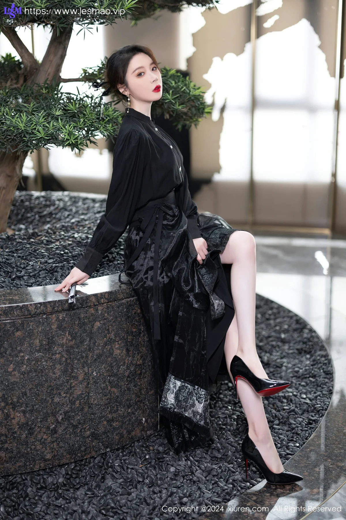 XiuRen 秀人 No.8465 梦心玥  白色轻透性感写真3 - 7