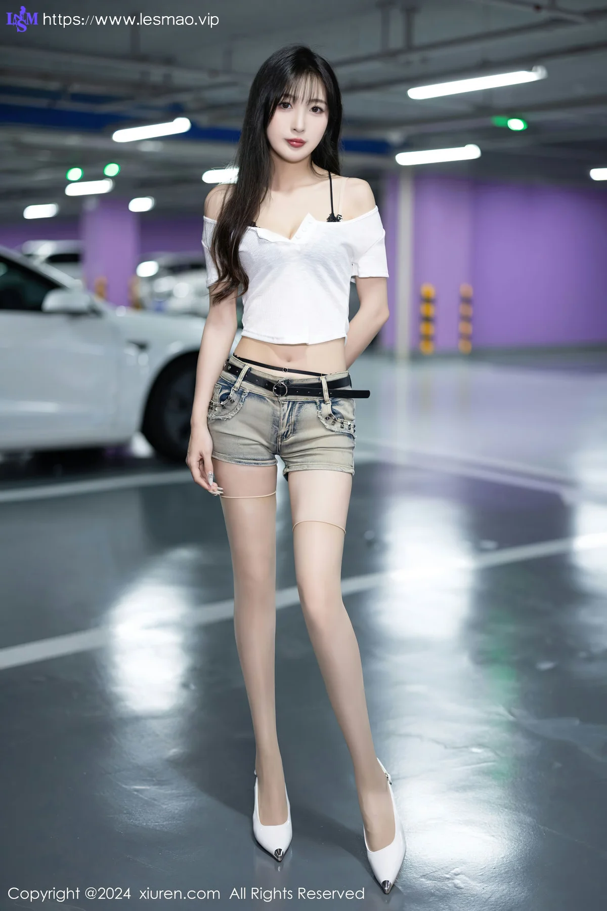XiuRen 秀人 No.8504 林星阑 黑色蕾丝内衣性感写真2 - 2