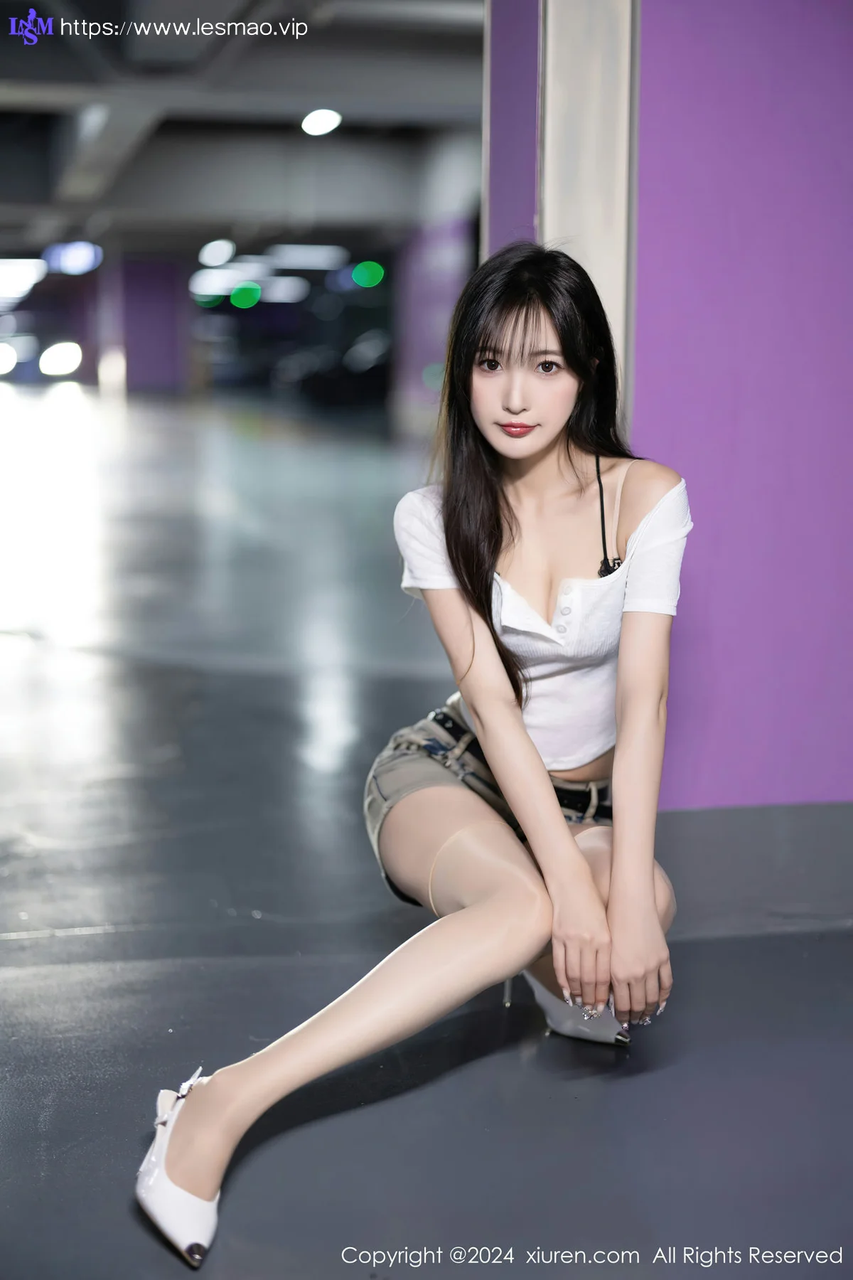 XiuRen 秀人 No.8504 林星阑 黑色蕾丝内衣性感写真2 - 8