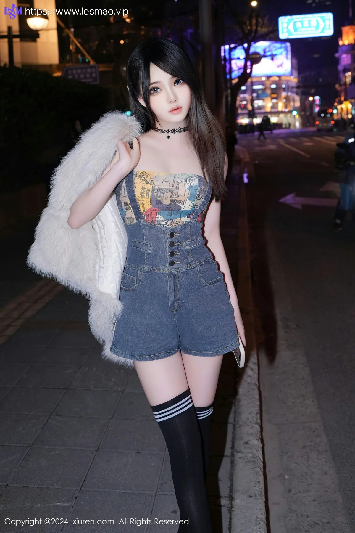 XiuRen 秀人 No.8508 林月月 诱惑抹胸背带性感写真3 - 2