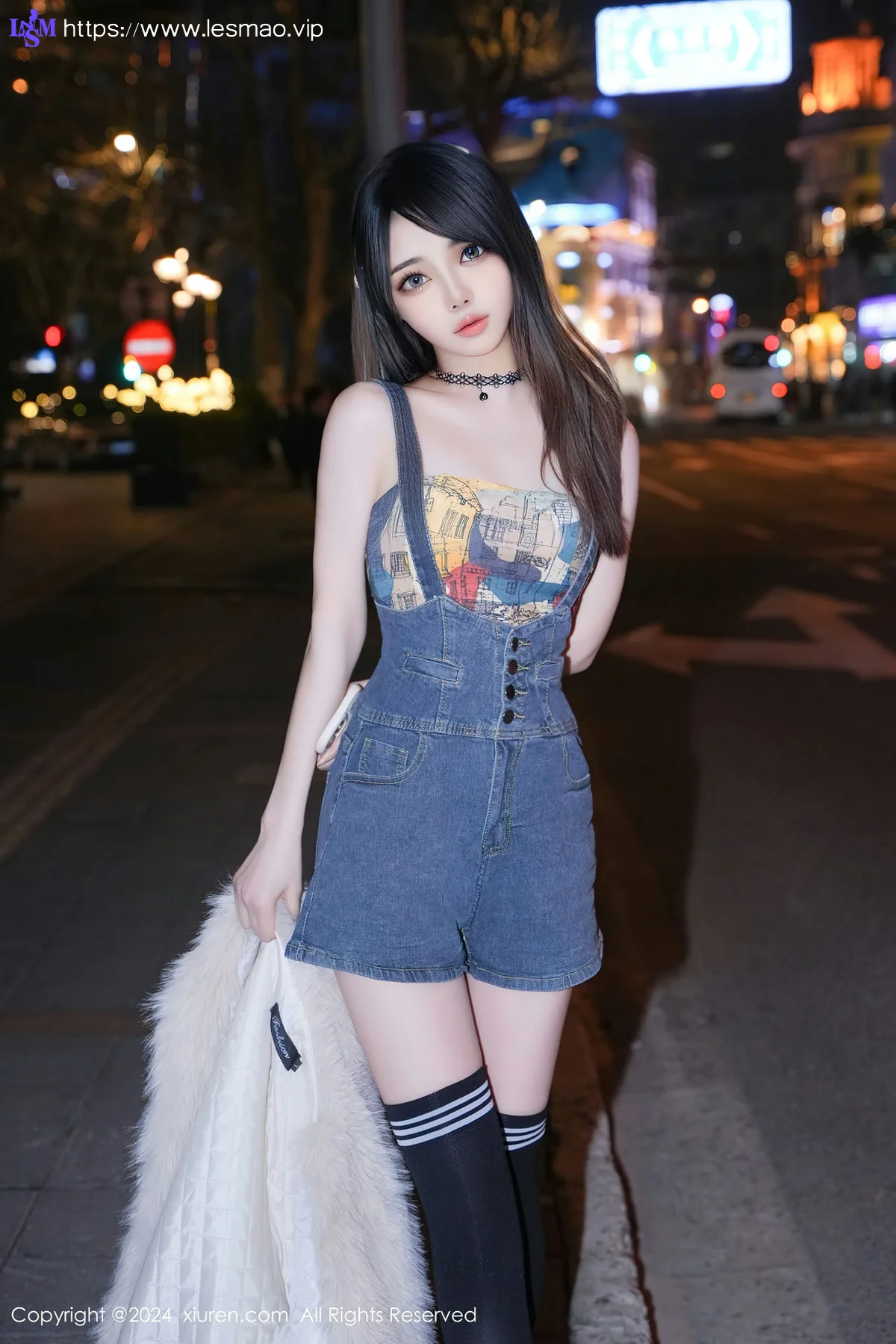 XiuRen 秀人 No.8508 林月月 诱惑抹胸背带性感写真3 - 5