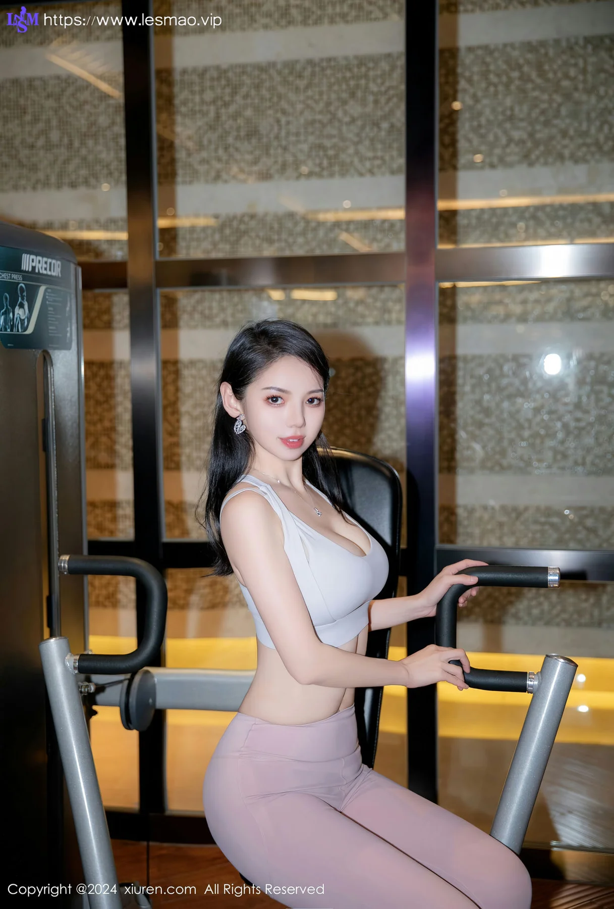 XiuRen 秀人 No.8533 大美妞儿 健身房场景拍摄性感写真2 - 6