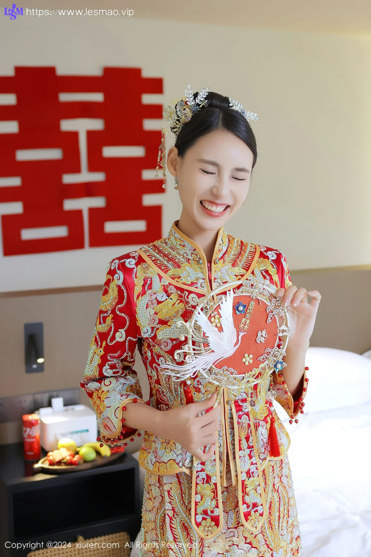 XiuRen 秀人 No.8534 lingyu69 新娘主题拍摄性感写真1 - 10