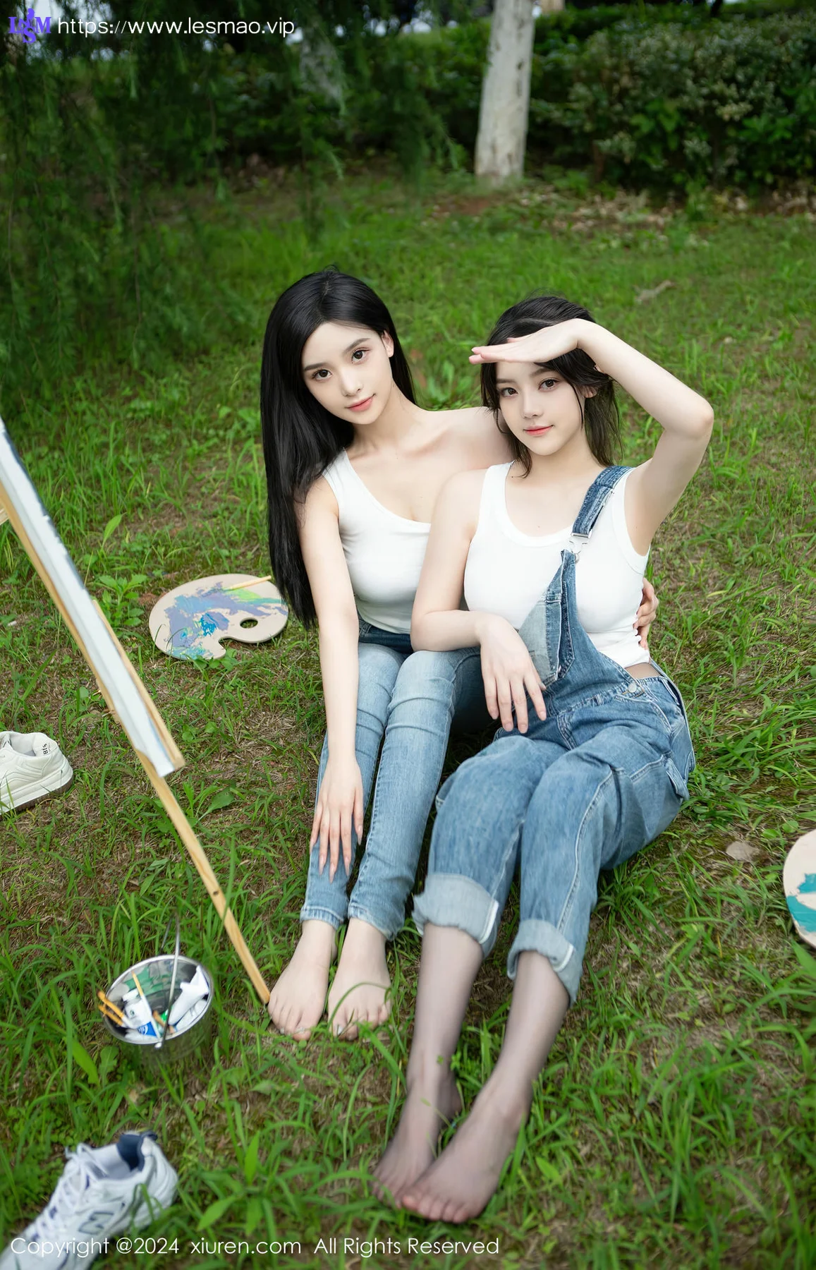 XiuRen 秀人 No.8638 豆瓣酱模特合集写真山中作画场景 - 9