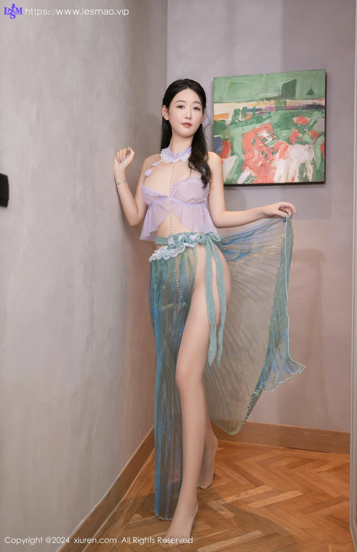 XiuRen 秀人 No.8644 唐安琪 轻透古风服饰性感写真11 - 3