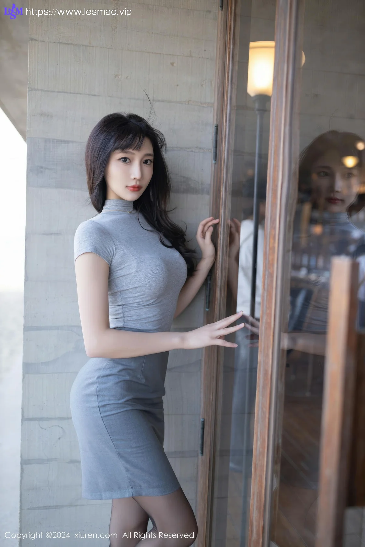 XiuRen 秀人 No.9450 陆萱萱 短裙ol制服 - 5
