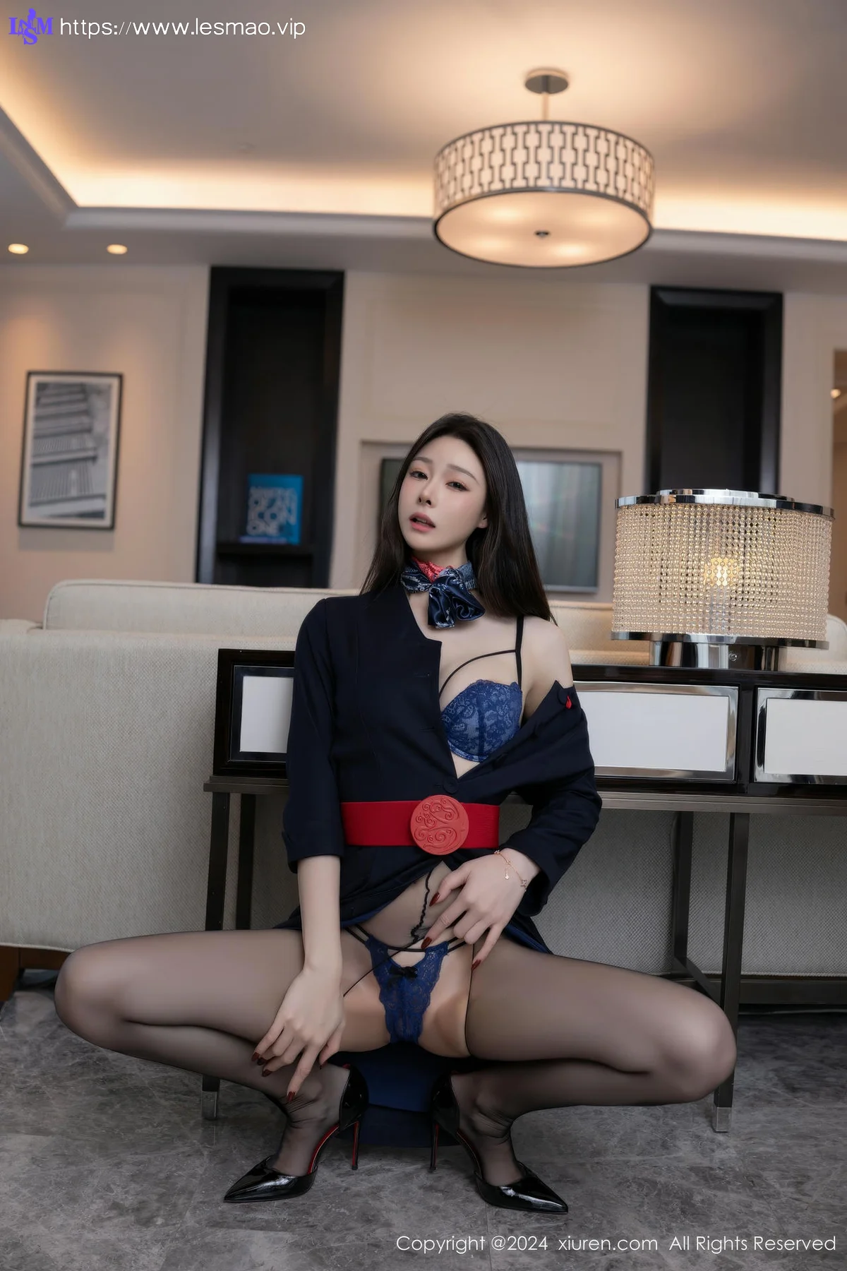 XiuRen 秀人 No.9597 小逗逗 空姐制服高跟 - 3