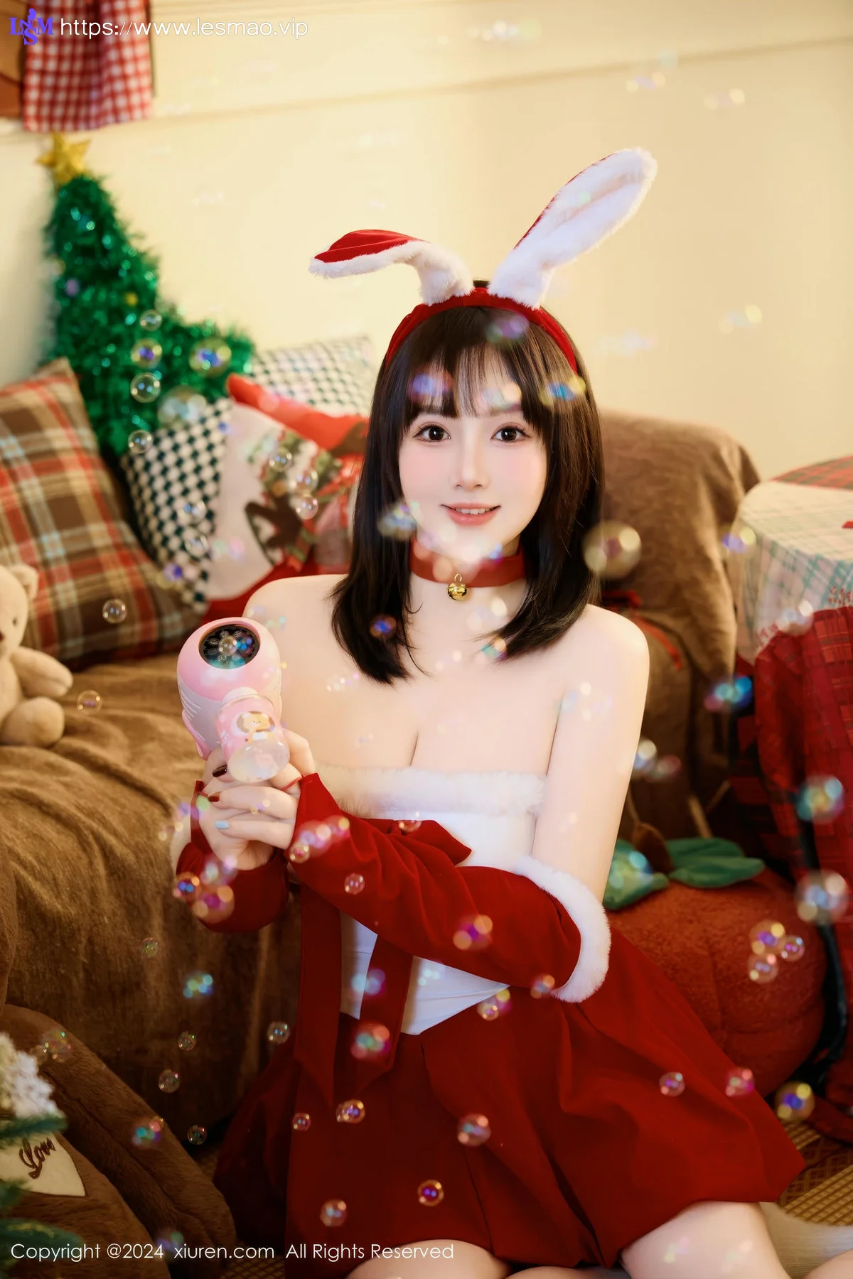 XiuRen 秀人 No.9656 养乐多Doll 少女节日写真爆乳 - 5
