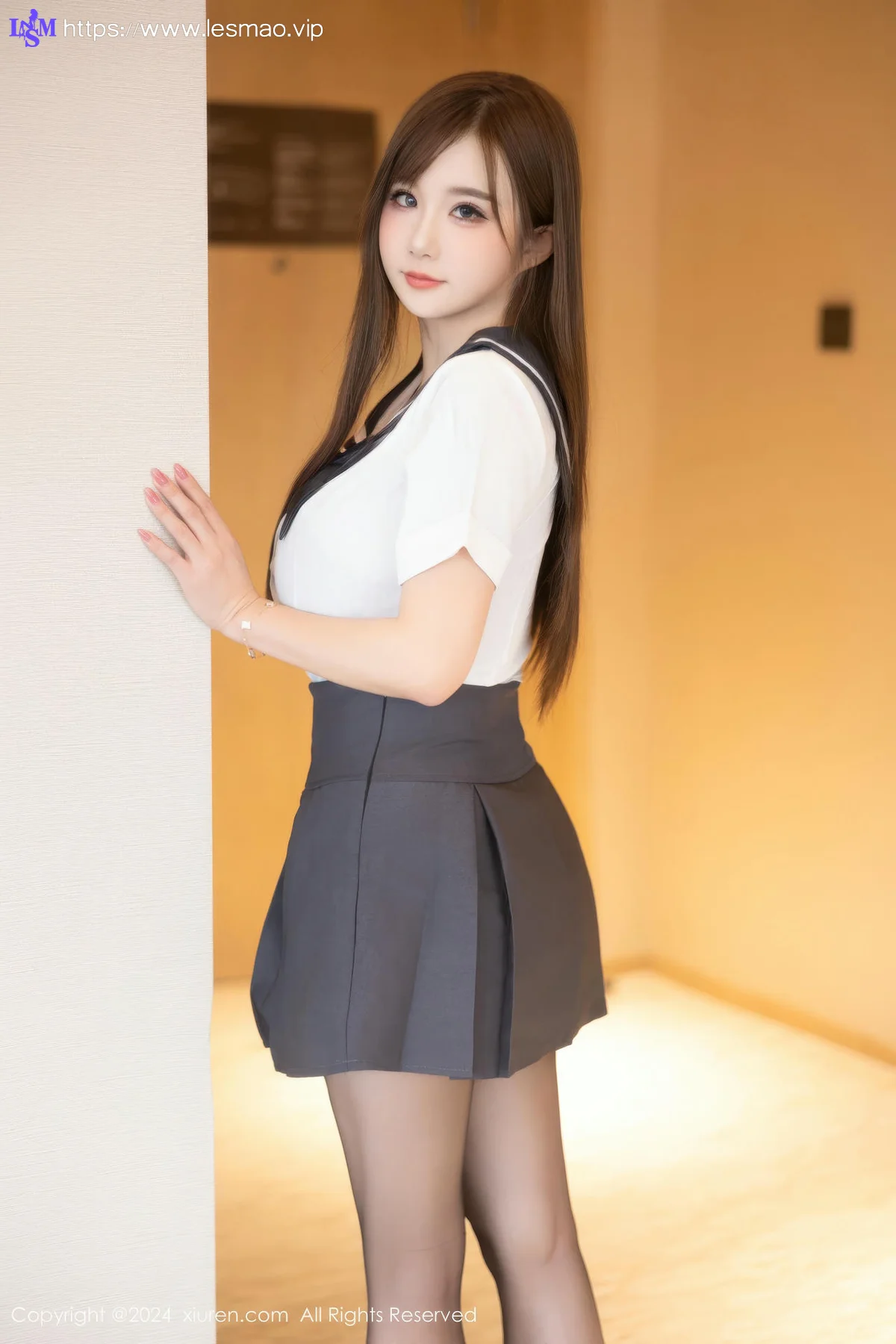 XiuRen 秀人 No.9663 小肉肉咪 透视内衣黑丝爆乳 - 3