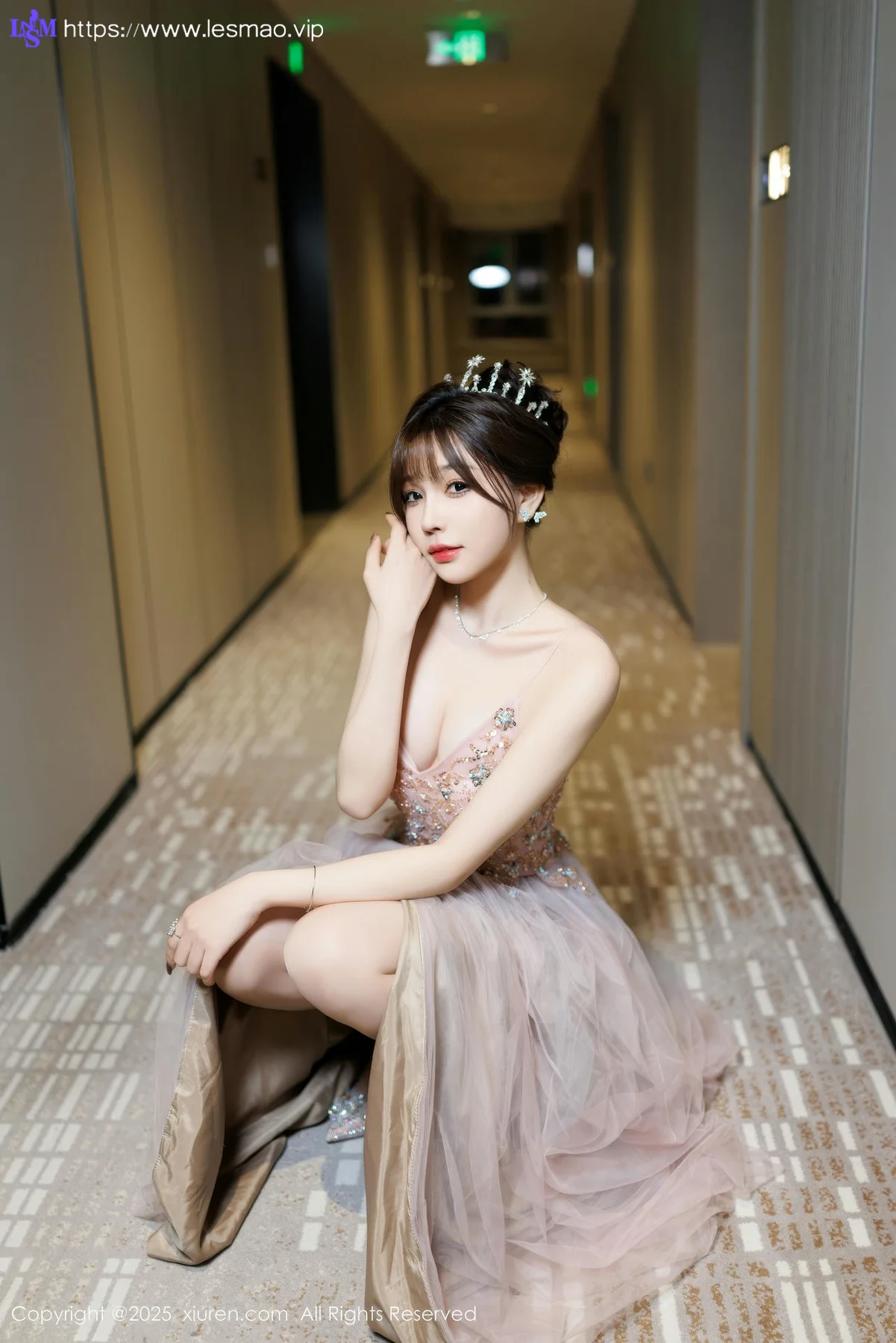 XiuRen 秀人 No.9699 徐莉芝Booty 香肩玉体内衣私房 - 6