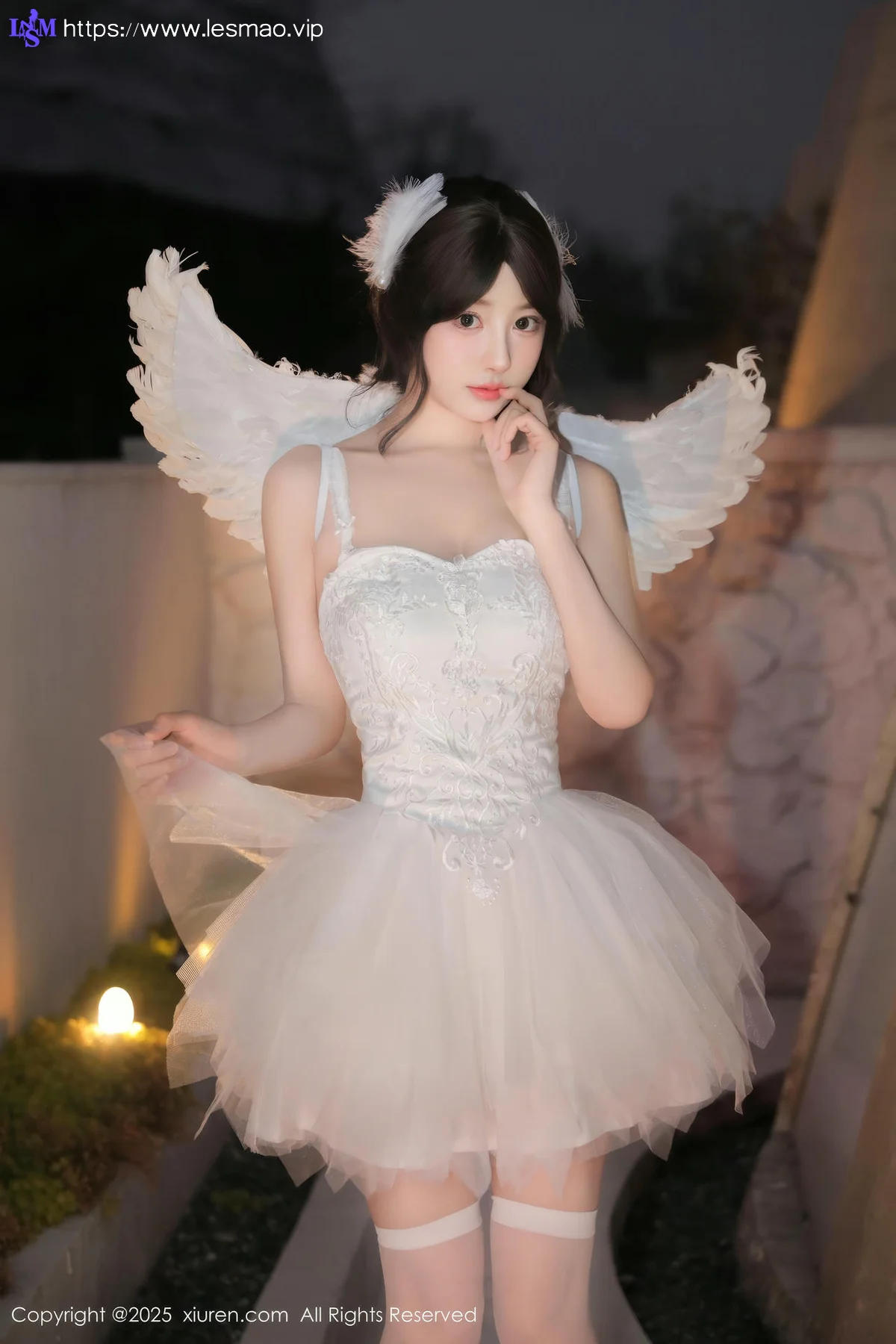 XiuRen 秀人 No.9742 桃妖天 白丝玉体萝莉 - 5