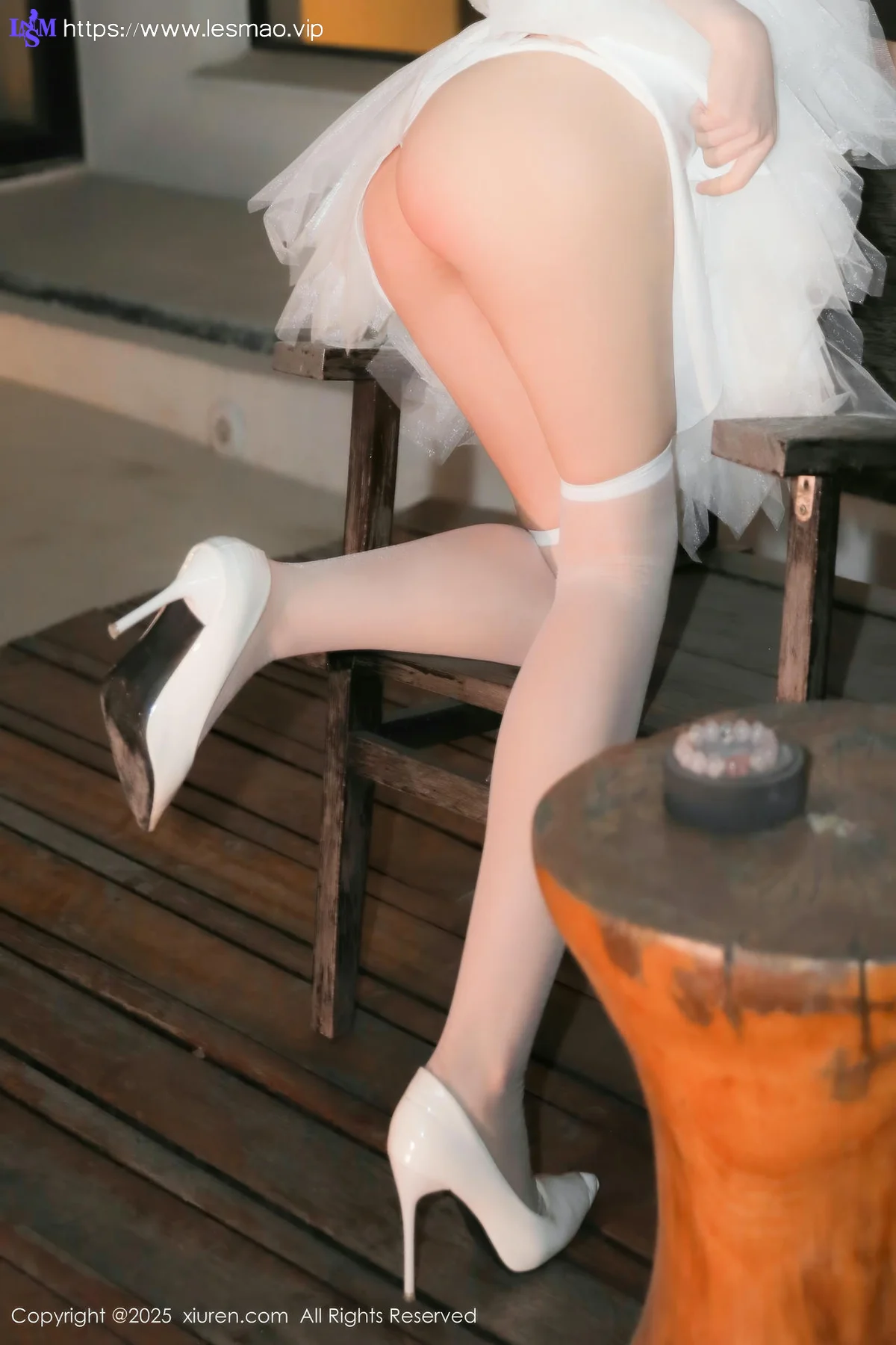XiuRen 秀人 No.9742 桃妖天 白丝玉体萝莉 - 6