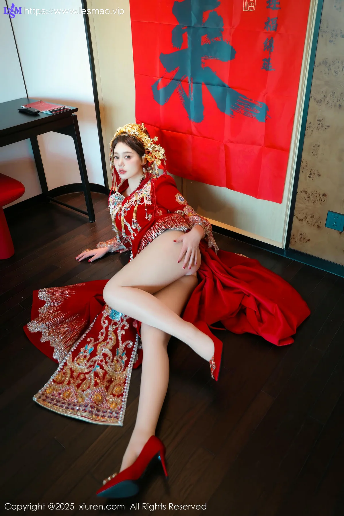 XiuRen 秀人 No.9823 蛋蛋宝 制服新春美女写真 - 6