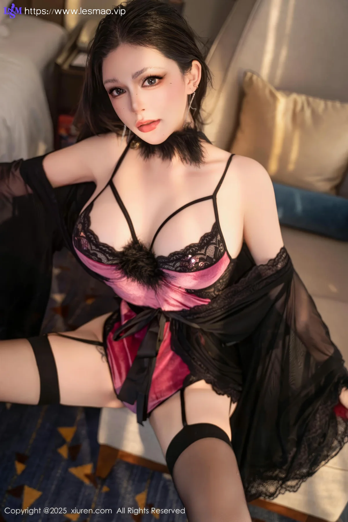 XiuRen 秀人 No.9846 伊丽莎有点白 妩媚妖娆大美女 - 6