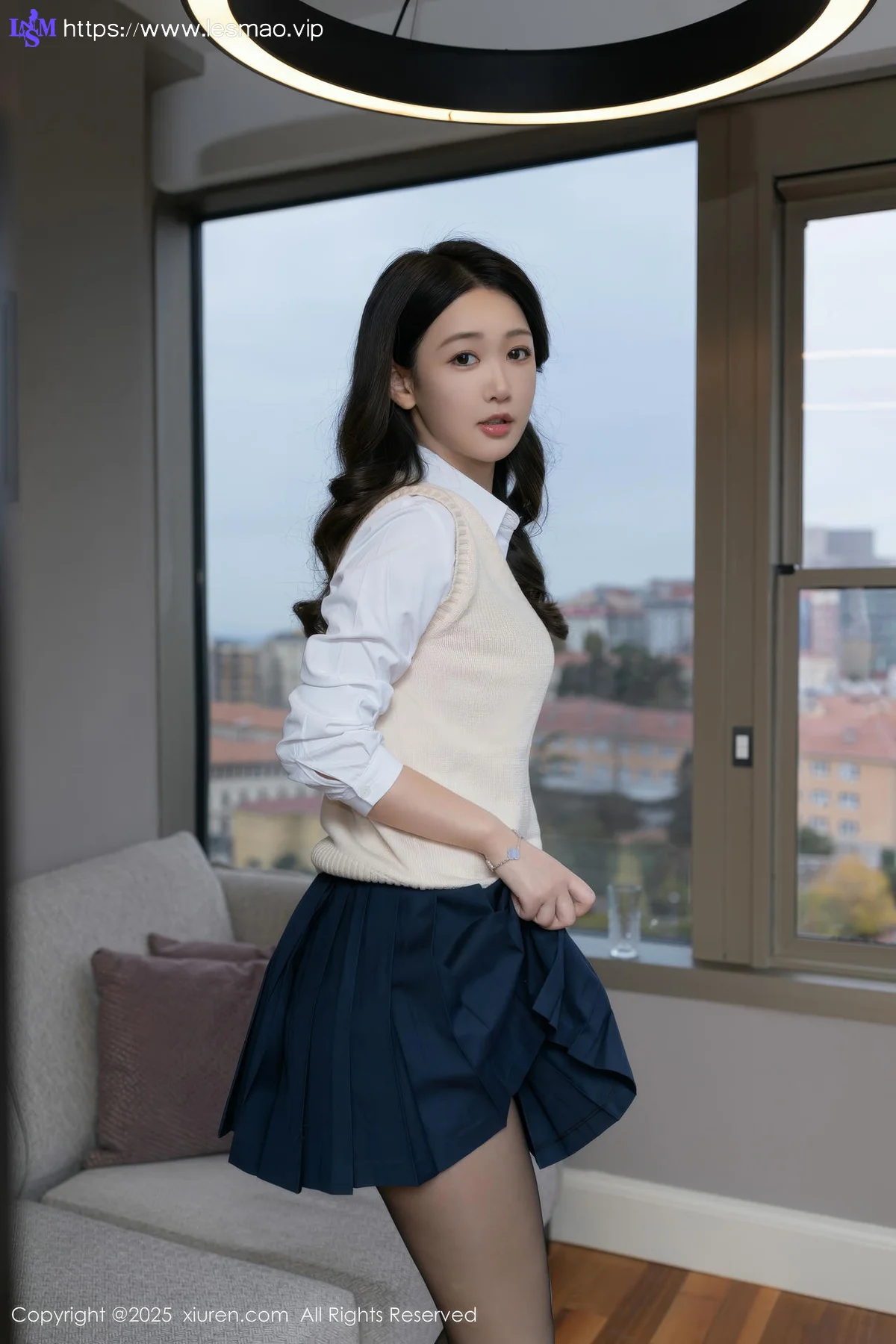 XiuRen 秀人 No.9866 唐安琪 短裙美腿美女 - 7