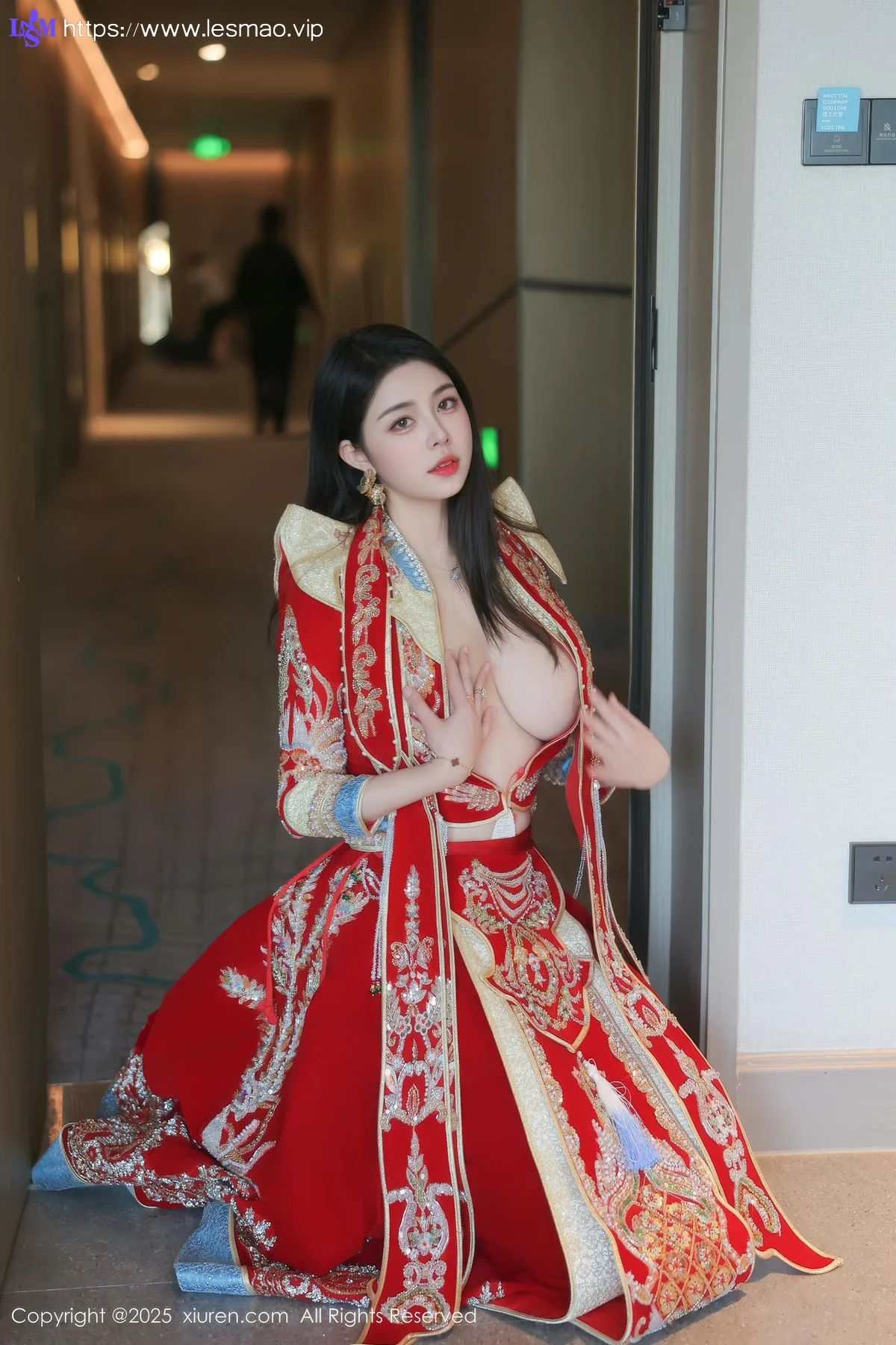 XiuRen 秀人 No.9869 林若凡F 新婚古典制服 - 3