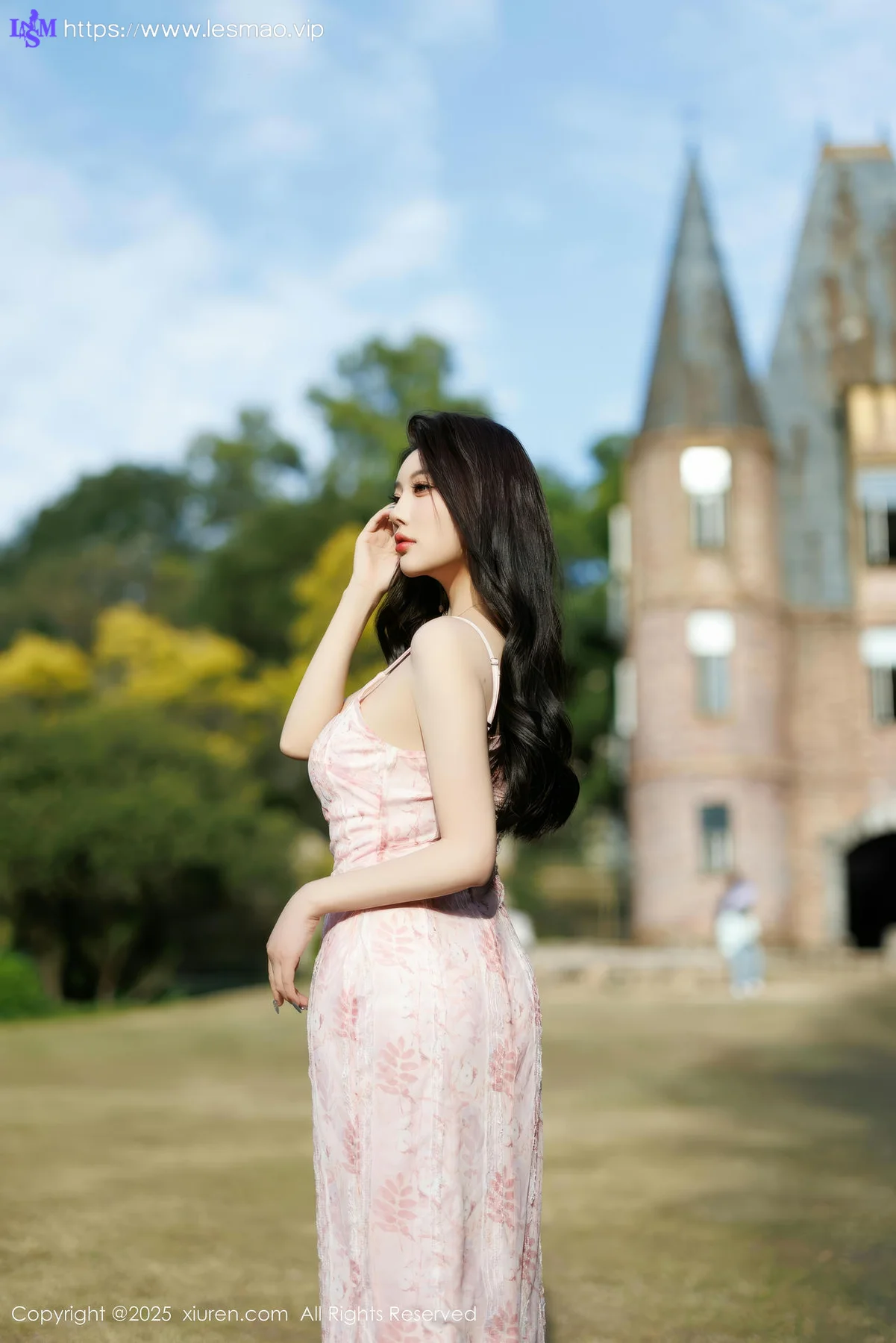 XiuRen 秀人 No.9886 杨晨晨Yome 湿身粉嫩美裙 - 6