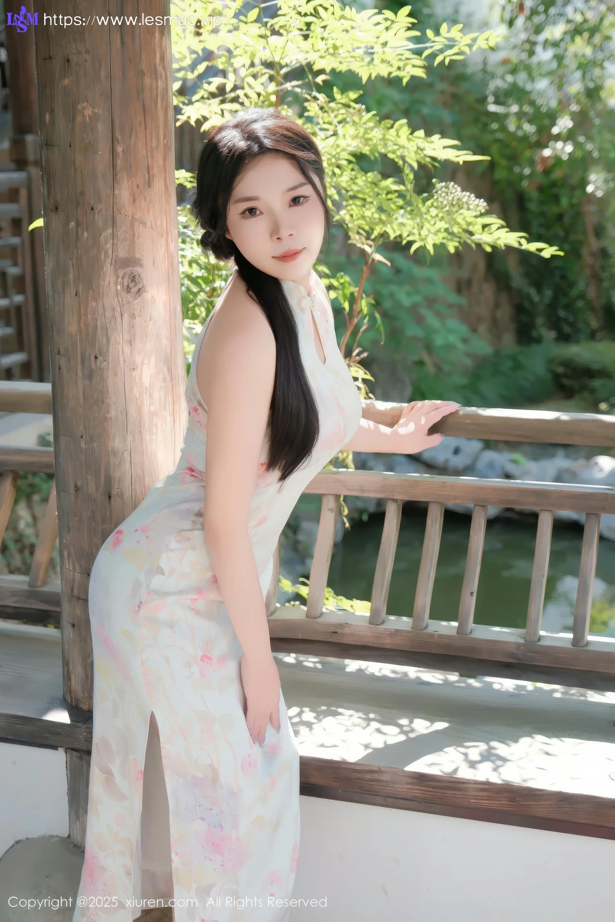 XiuRen 秀人 No.9892 麦田 旗袍玉体性感写真 - 8