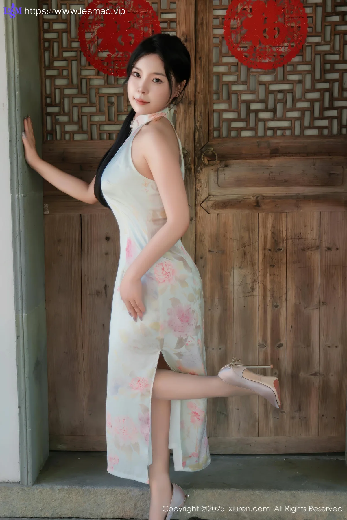 XiuRen 秀人 No.9892 麦田 旗袍玉体性感写真 - 10