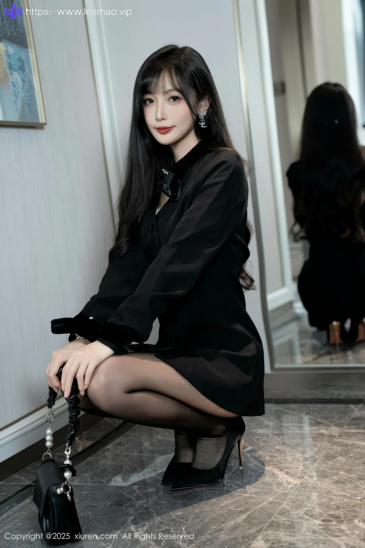 XiuRen 秀人 No.9918 樱桃小阑子 香肩丝袜美腿 - 10