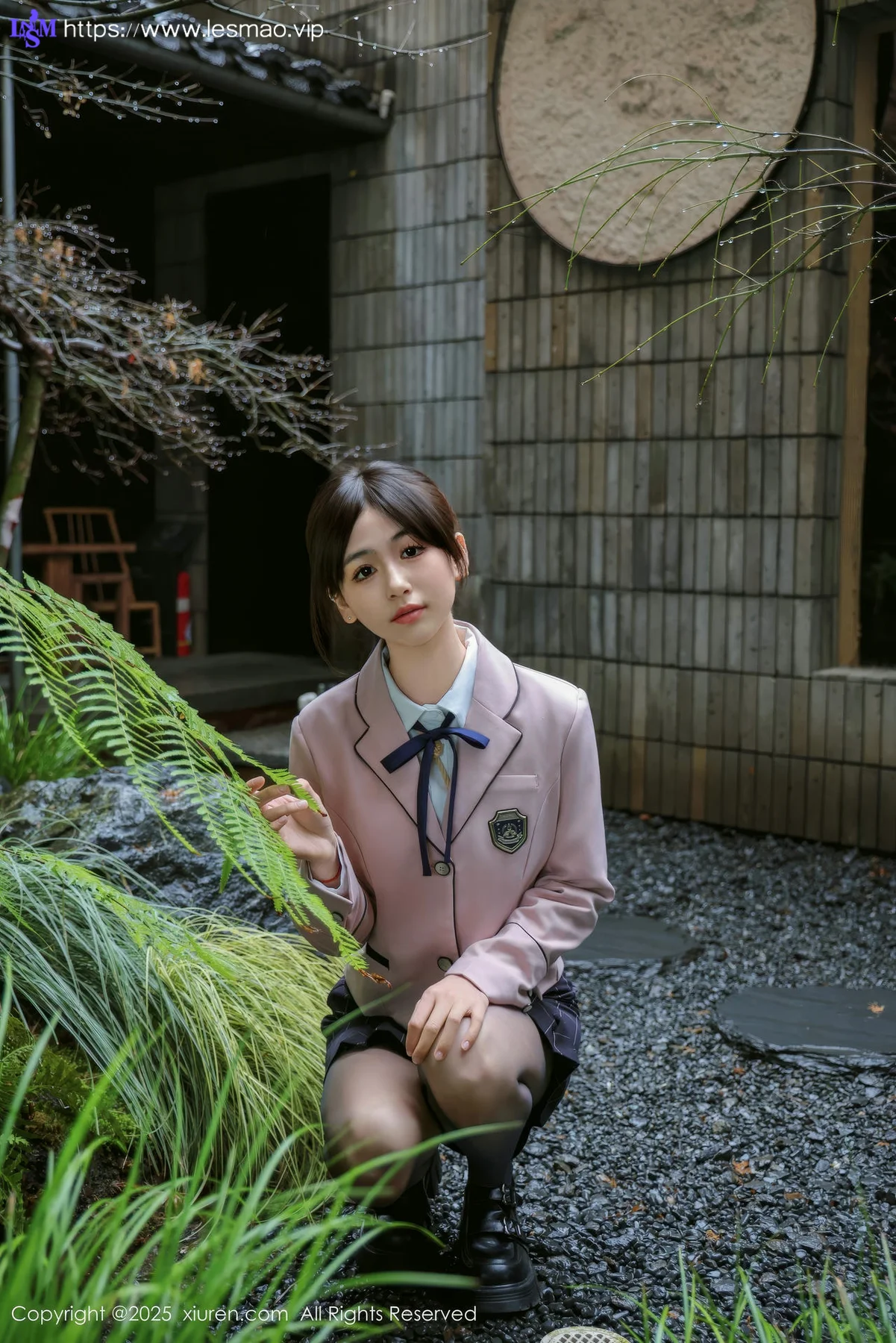 XiuRen 秀人 No.9949 奶芙乔乔 浴室捆绑清纯校服 - 6