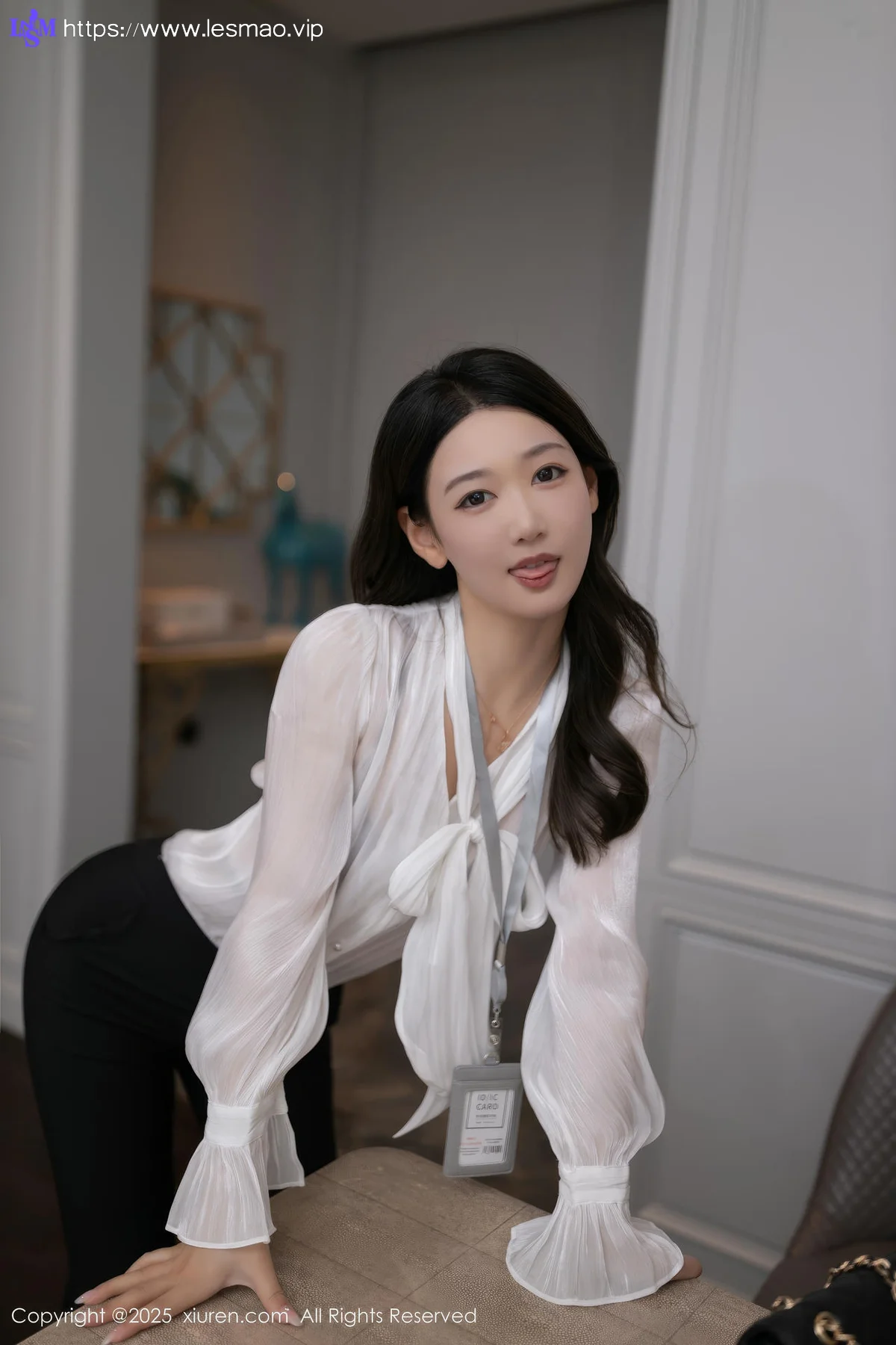 XiuRen 秀人 No.9960 唐安琪 玉体美乳黑丝美腿 - 3