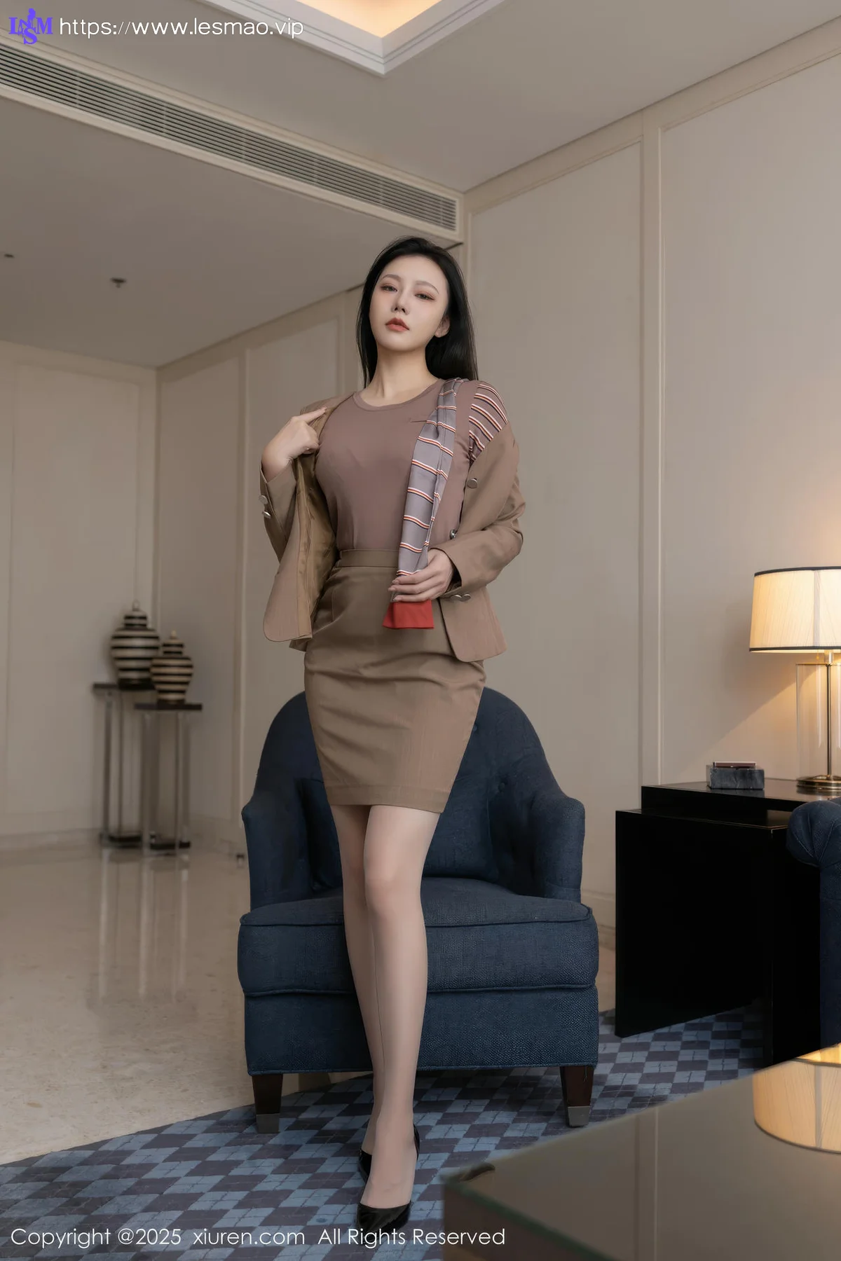 XiuRen 秀人 No.9966 安然anran 女神丝袜长腿套图 - 8