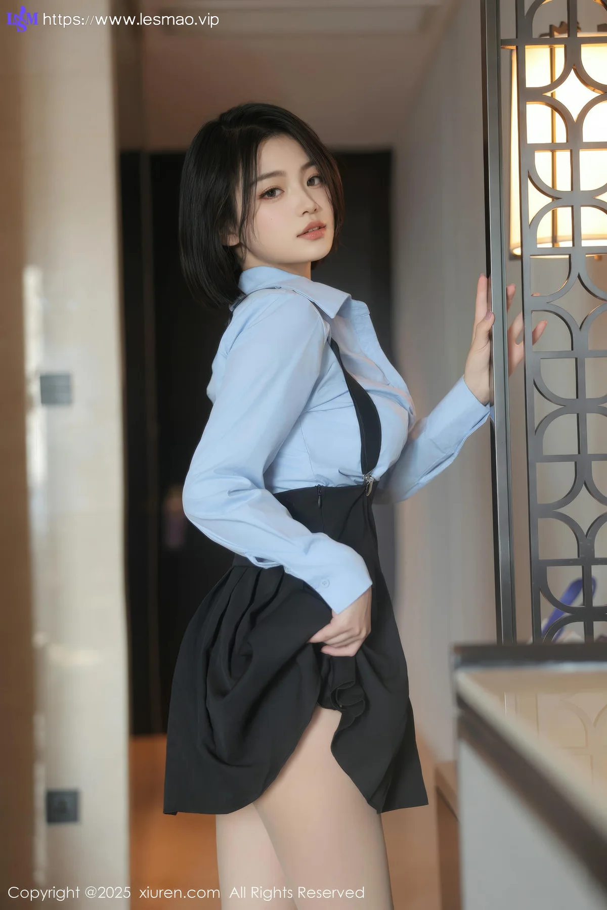 XiuRen 秀人 No.9981 汐子 肉丝美腿短裙 - 5