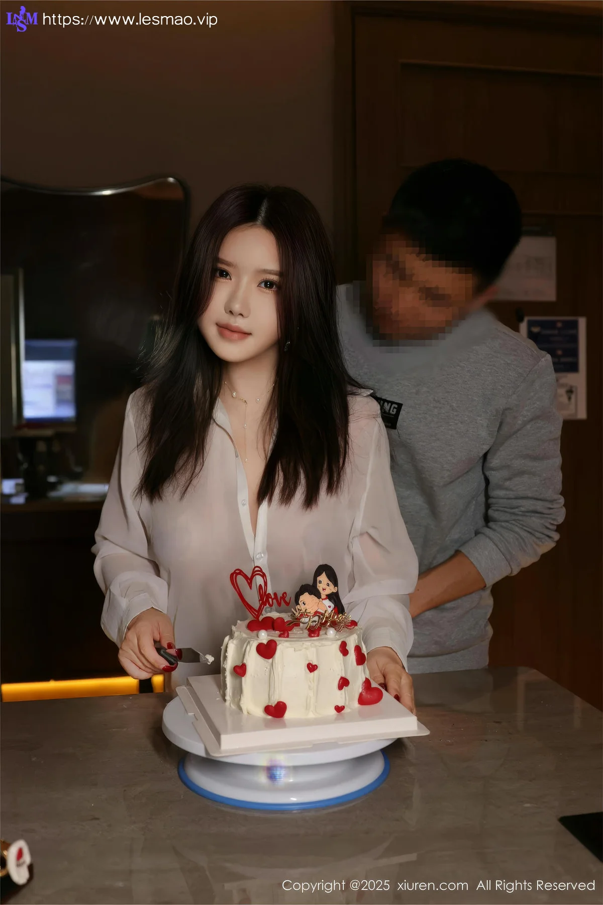 XiuRen 秀人 No.9983 小薯条nienie 黑丝美臀爆乳 - 9