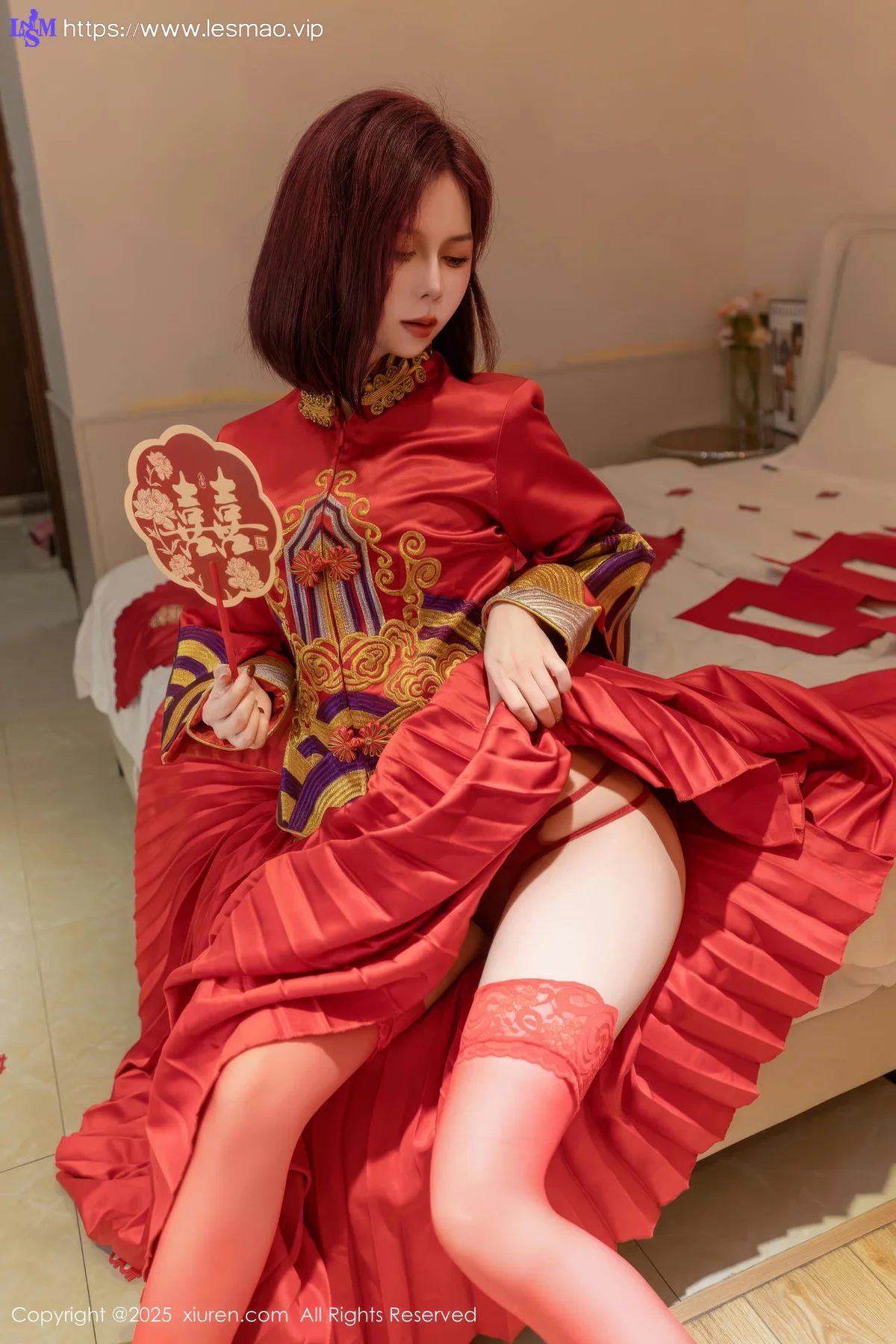 XiuRen 秀人 No.9995 白芷yy 婚纱制服玉体 - 9