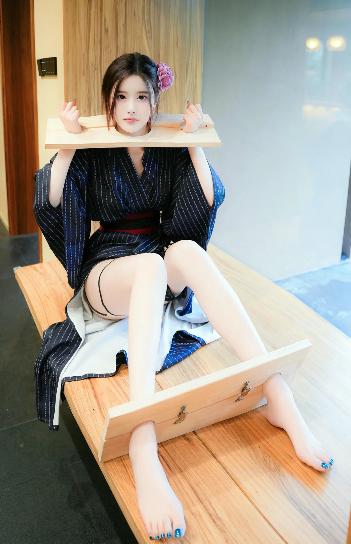XiuRen 秀人 No.N009 晚苏susu惩罚制服诱惑 - 5