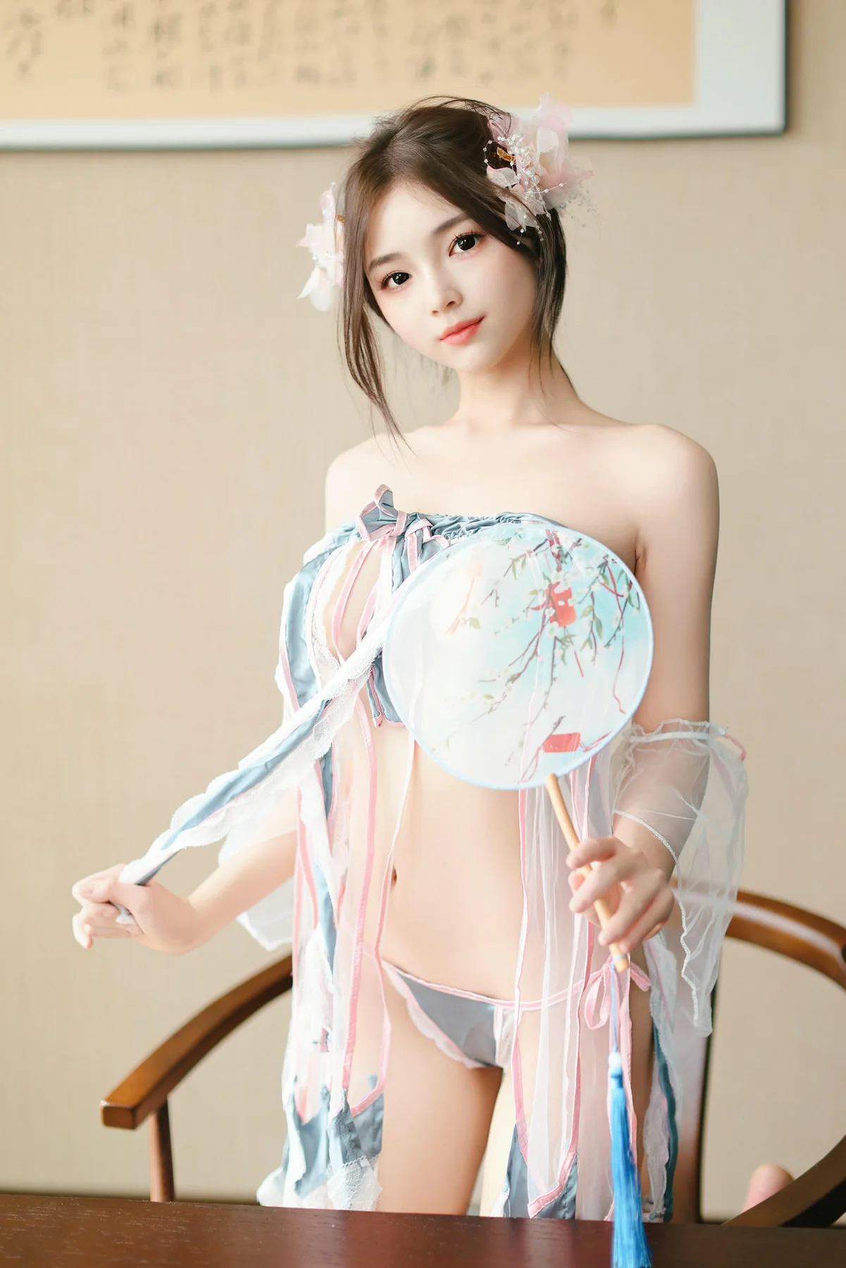 XiuRen 秀人 No.N105 苏软软古风新人首秀朵朵 - 4