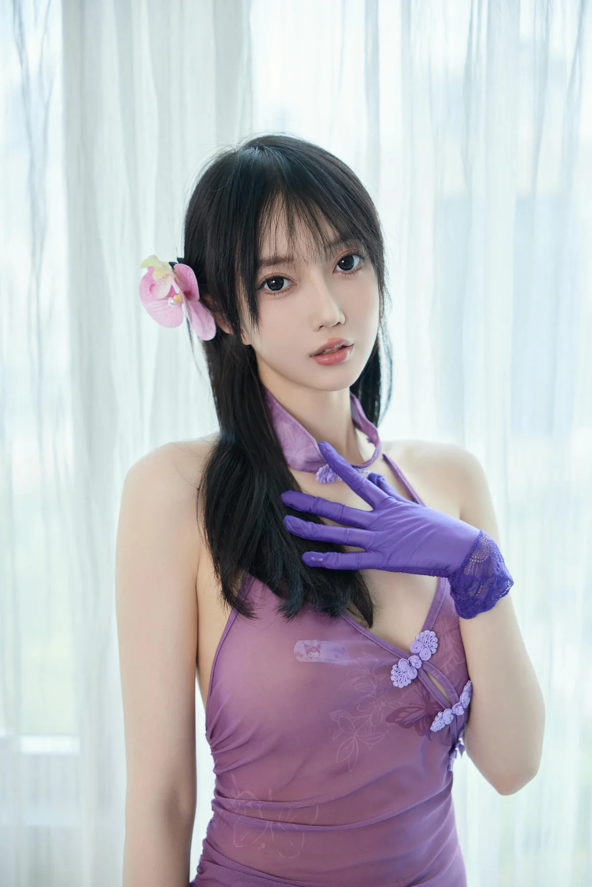 XiuRen 秀人 No.N122 玥儿玥旗袍乳贴爆乳 - 4
