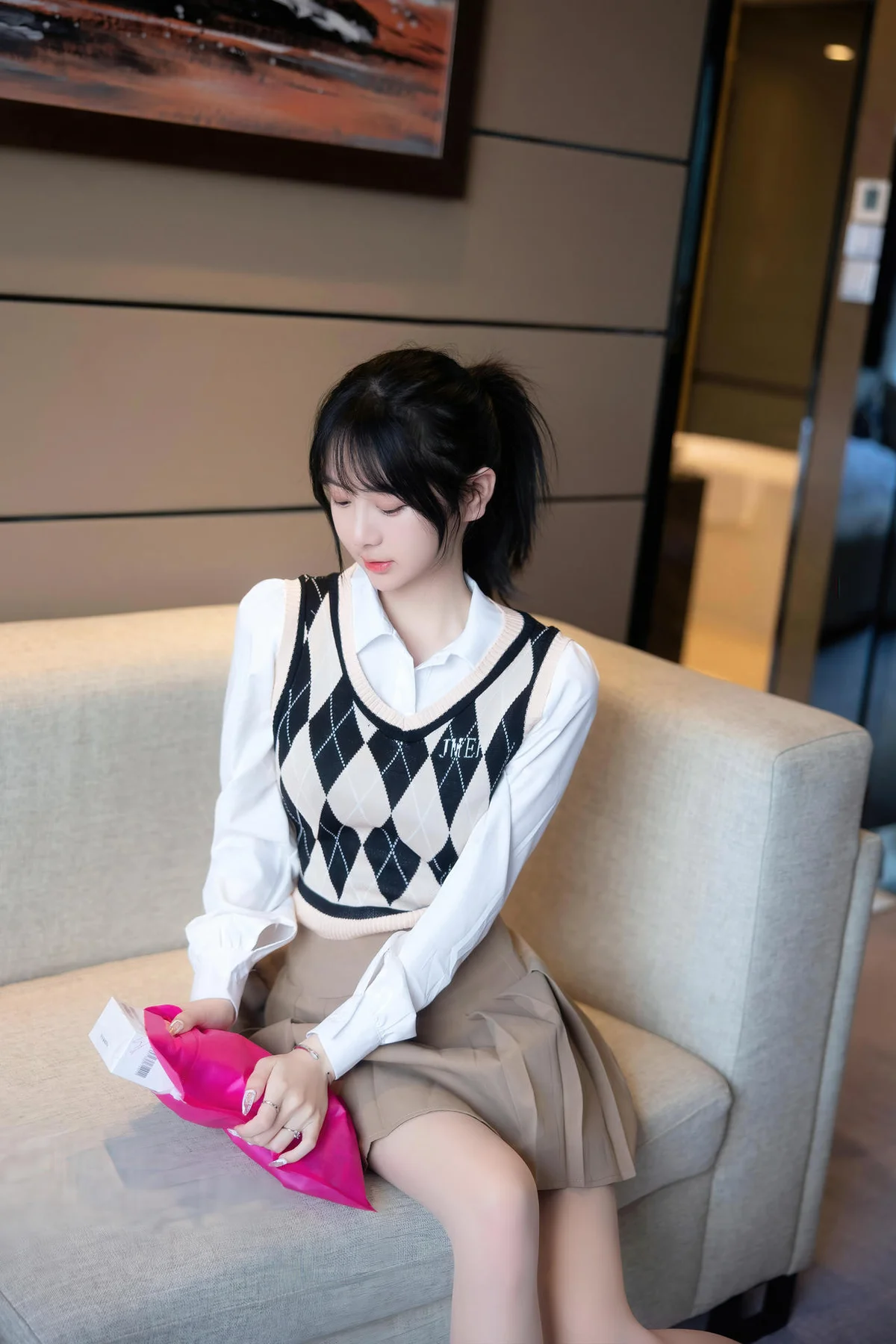 XiuRen 秀人 No.N168 谢小蒽少女肉丝私房 - 9