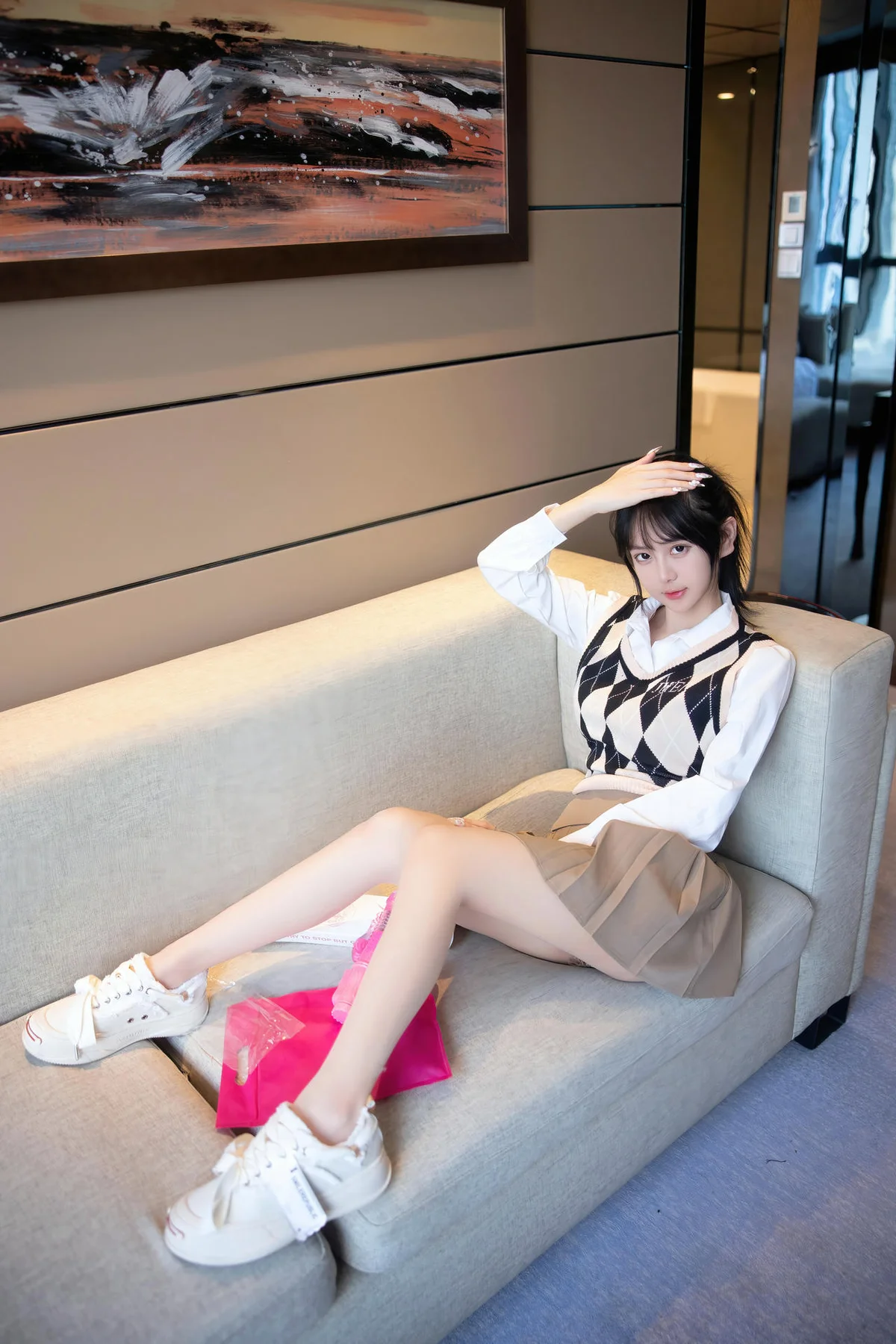 XiuRen 秀人 No.N168 谢小蒽少女肉丝私房 - 6