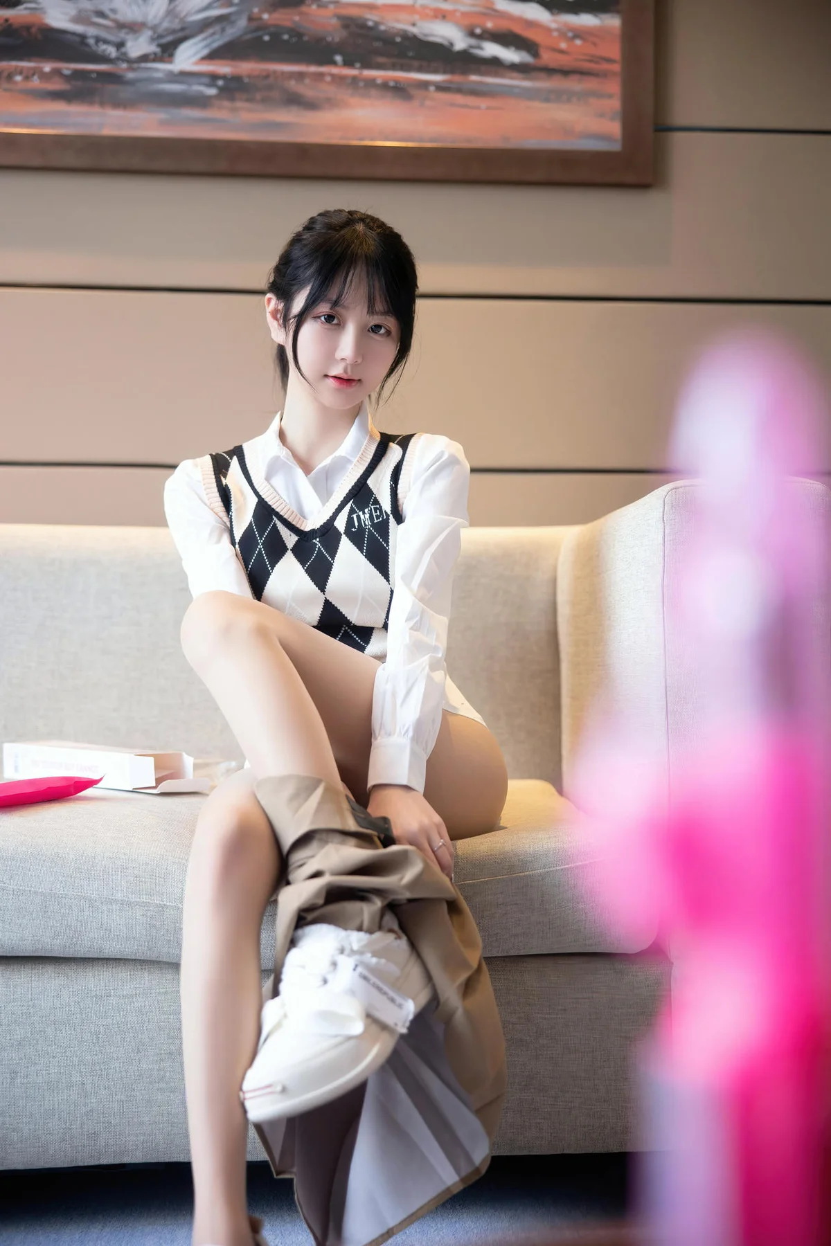 XiuRen 秀人 No.N168 谢小蒽少女肉丝私房 - 9