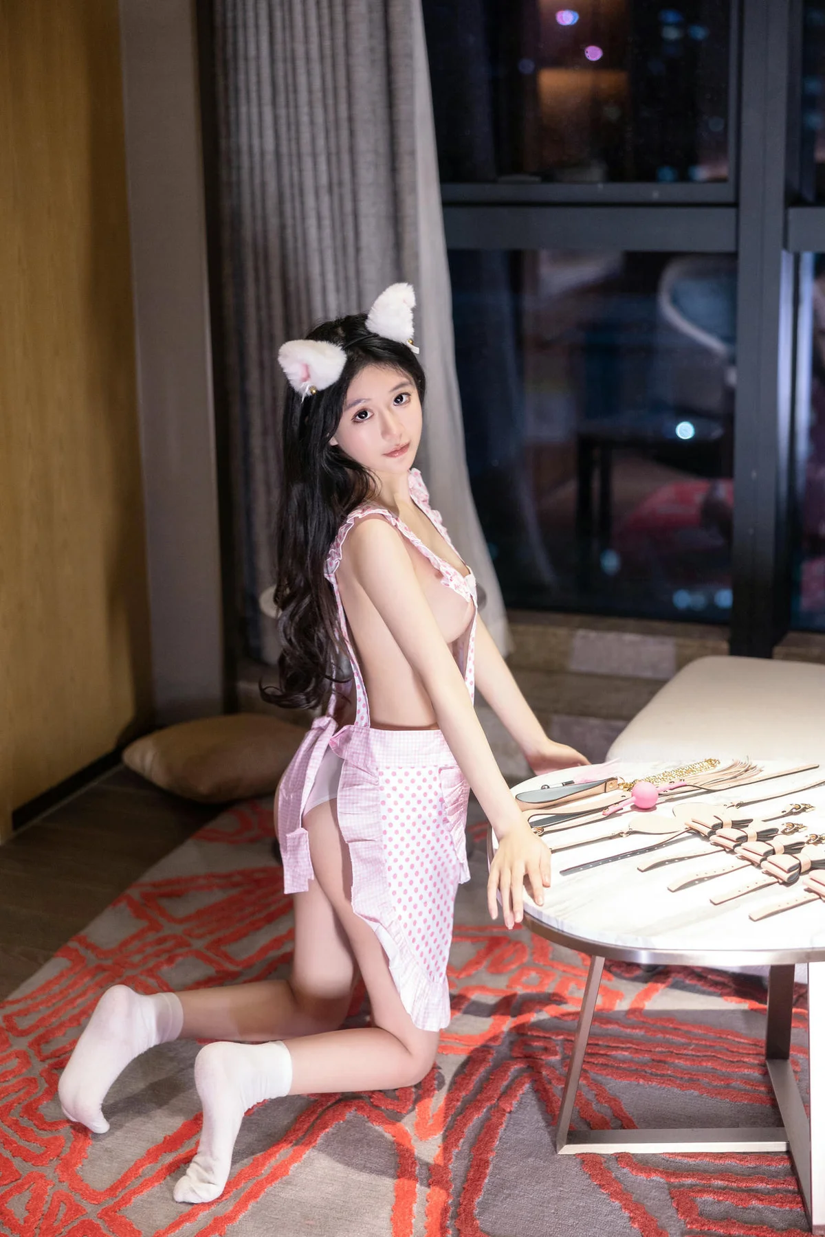 XiuRen 秀人 No.N174 谢小蒽家有女仆爆乳 - 10