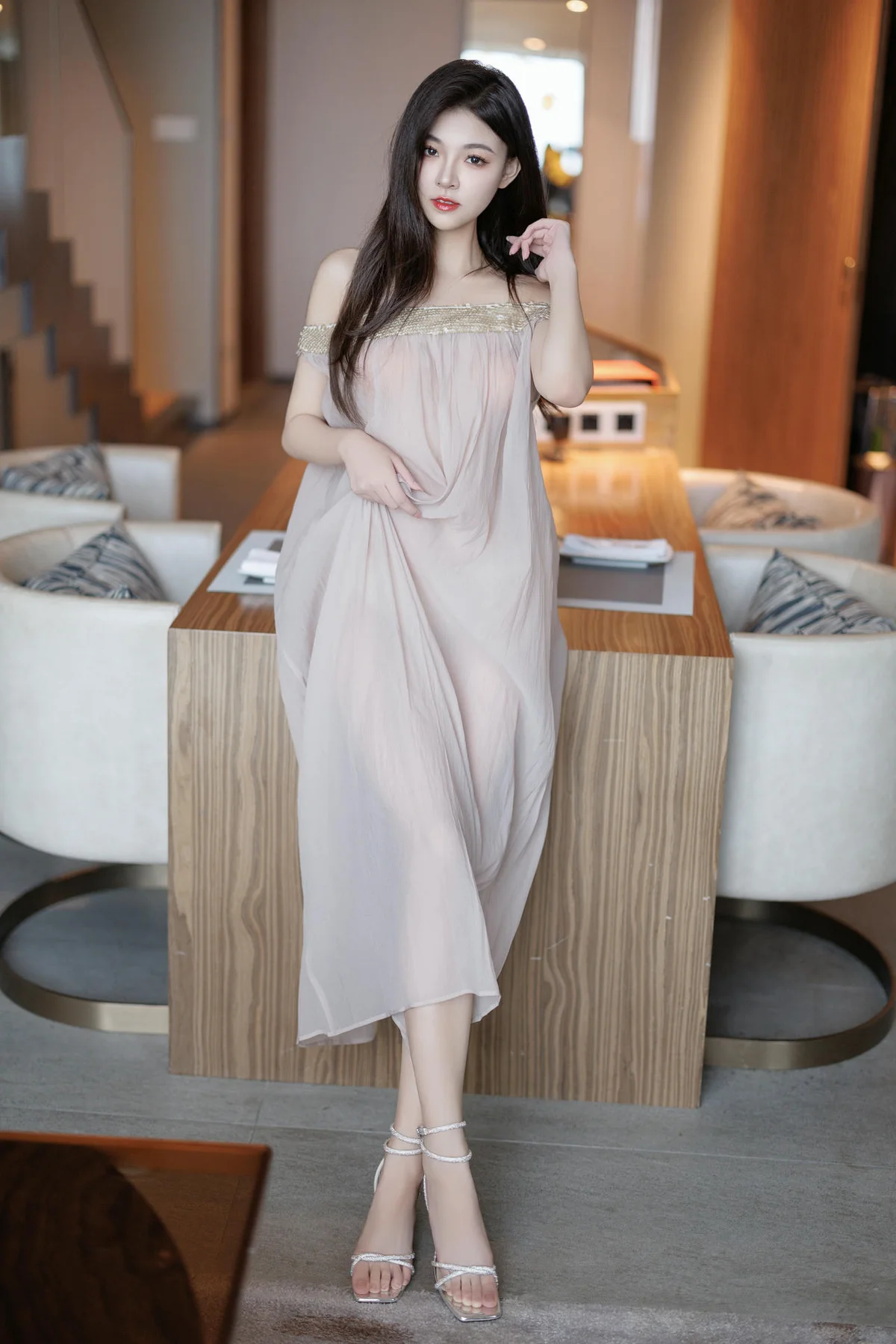 XiuRen 秀人 No.N195 初梦瑶透视玉体若隐若现 - 8