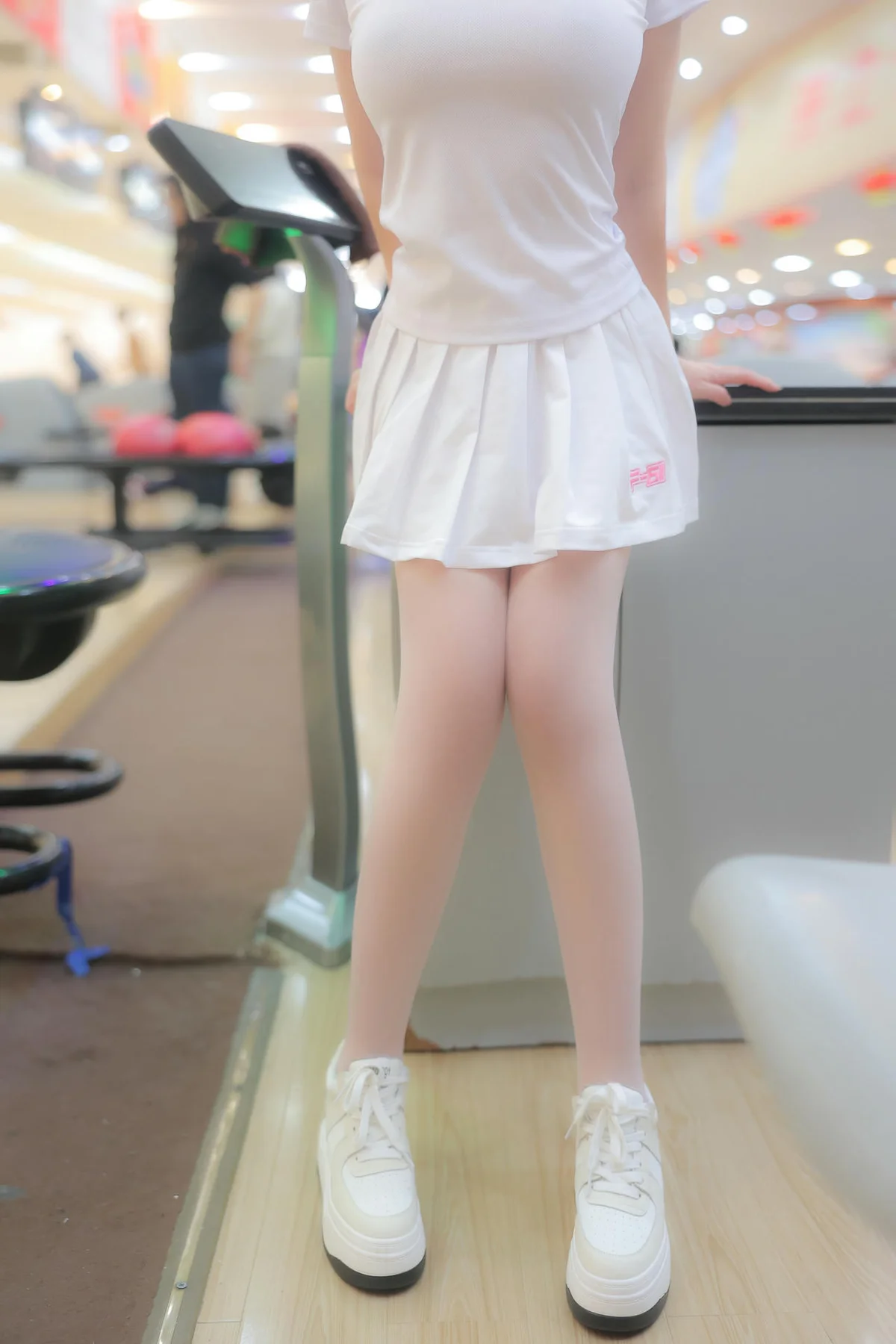 XiuRen 秀人 No.N207 小薯条nienie保龄球主题制服 - 4