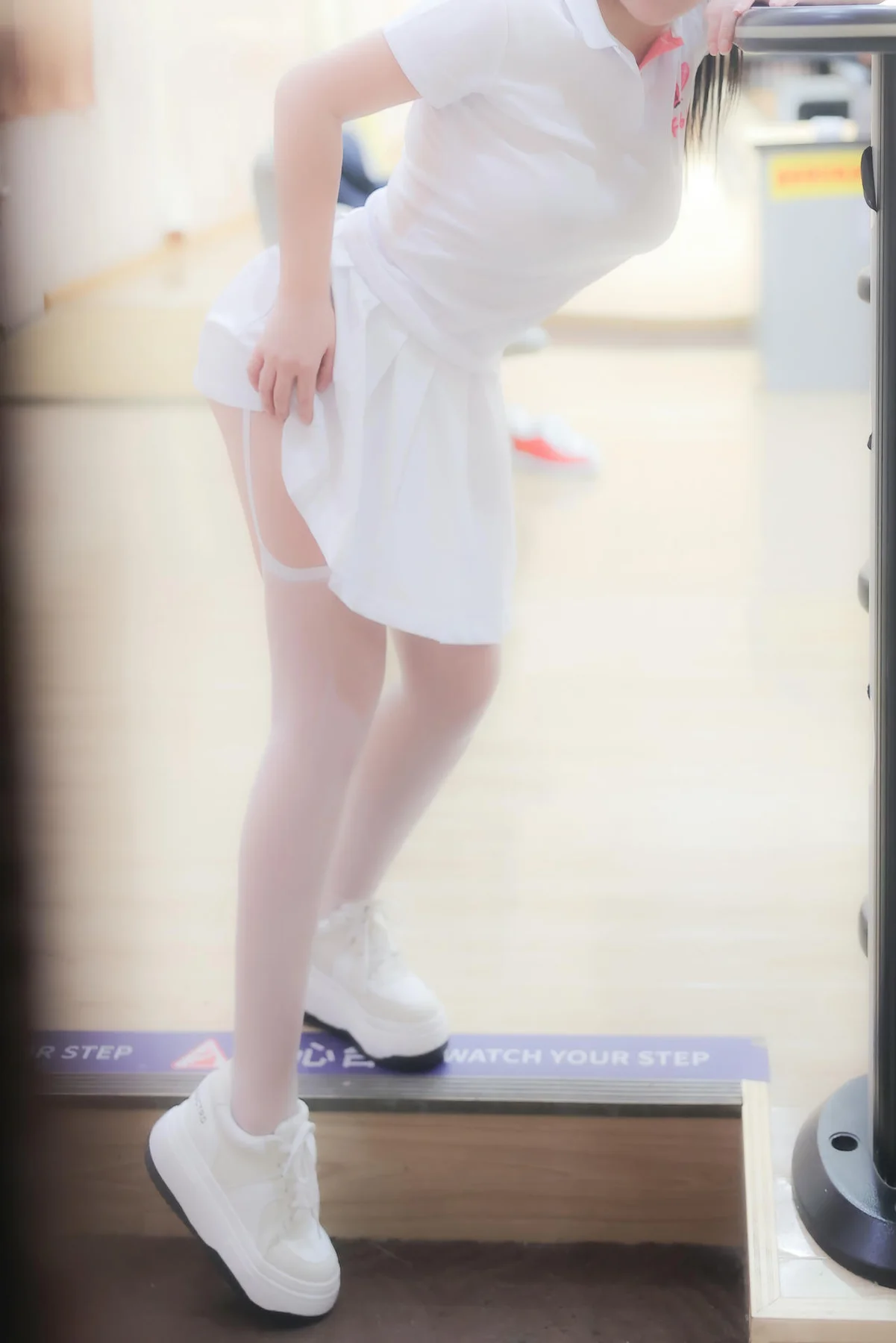XiuRen 秀人 No.N207 小薯条nienie保龄球主题制服 - 8