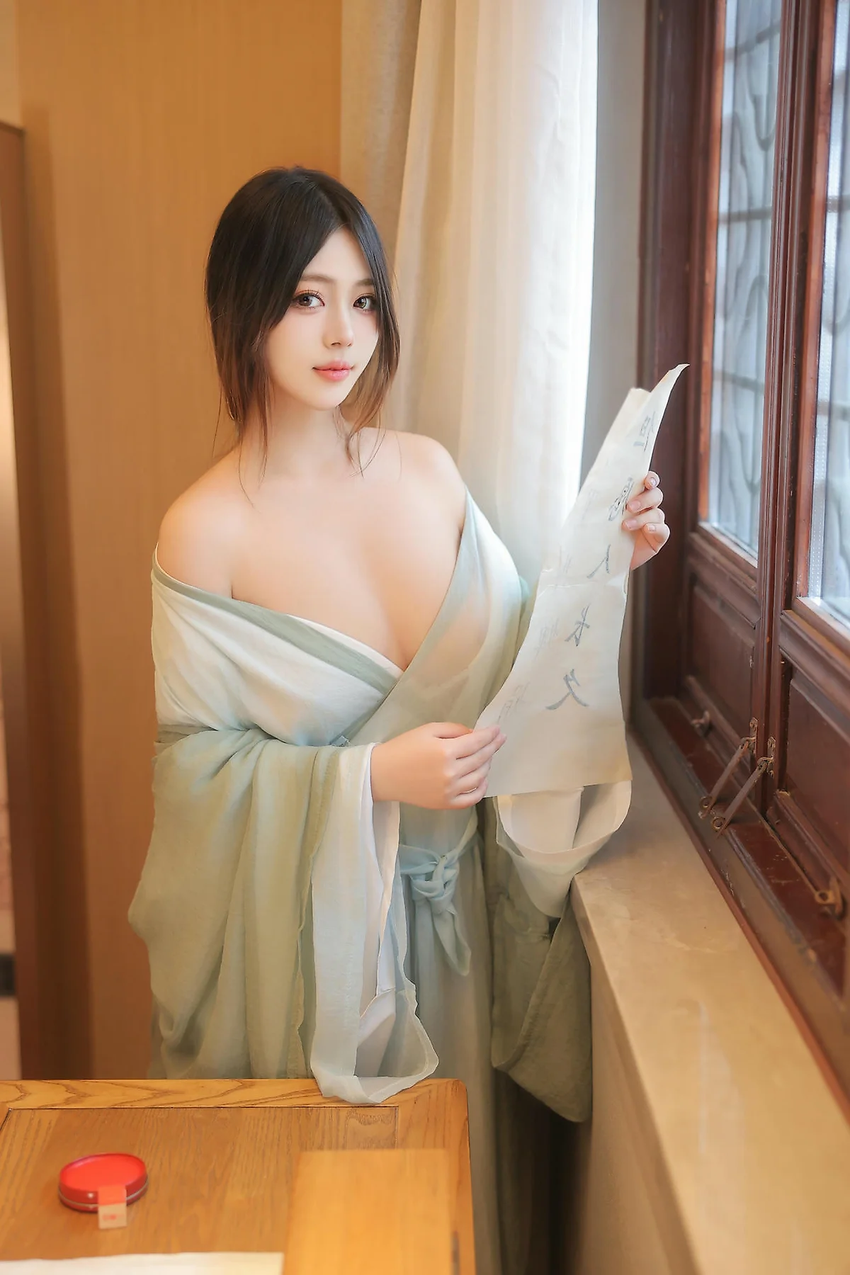 XiuRen 秀人 No.N230 蛋蛋宝美腿爆乳古风汉服 - 7