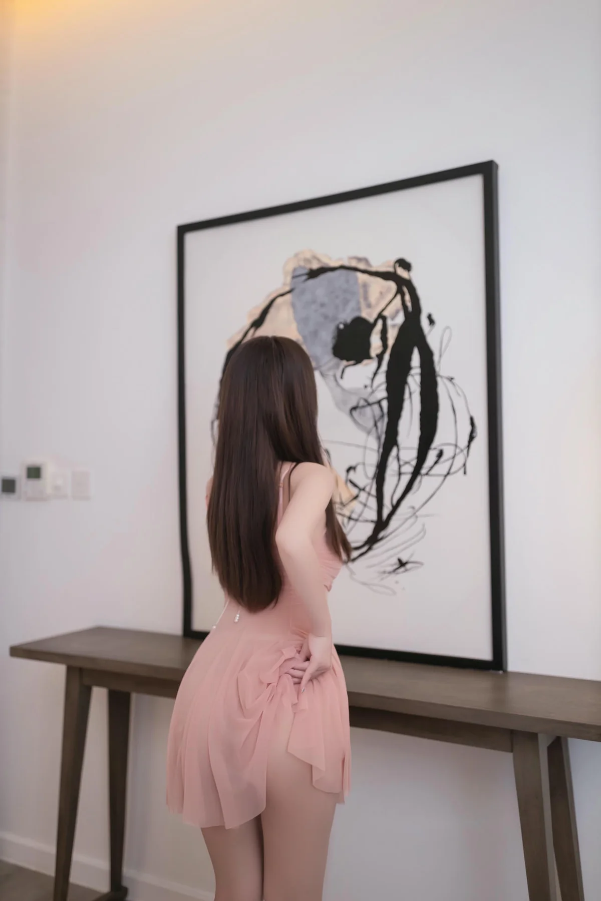 XiuRen 秀人 No.N234 杏子香肩粉色雾似纱 - 4