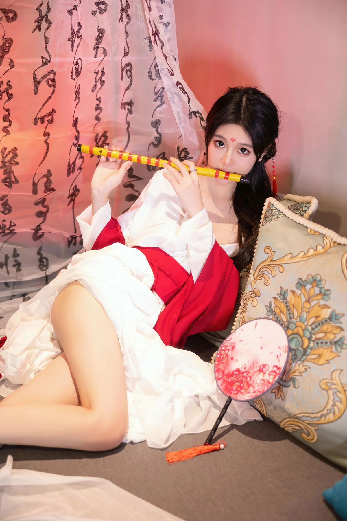 XiuRen 秀人 No.N240 谢小蒽古风制服红袍 - 10