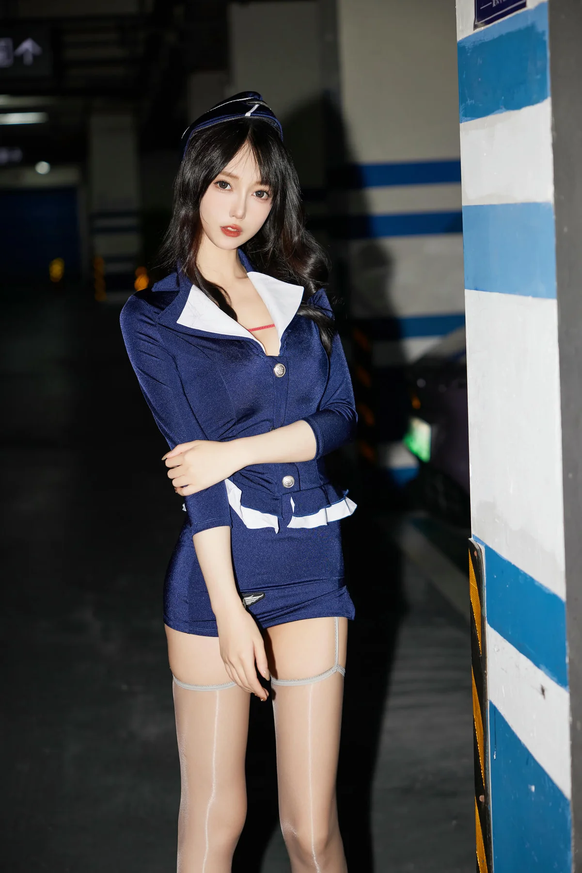 XiuRen 秀人 No.N244 玥儿玥长腿教官制服 - 6